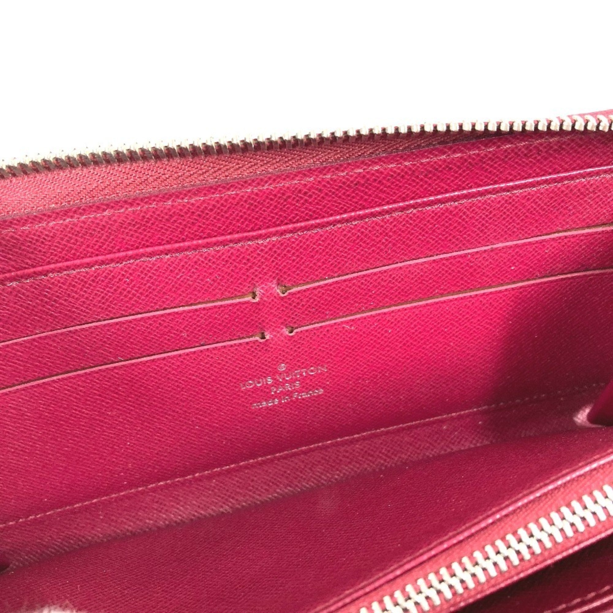 Louis Vuitton Fuchsia Pink Purple Epi Leather Long Wallet (Bi-Fold) (Pre-Owned)