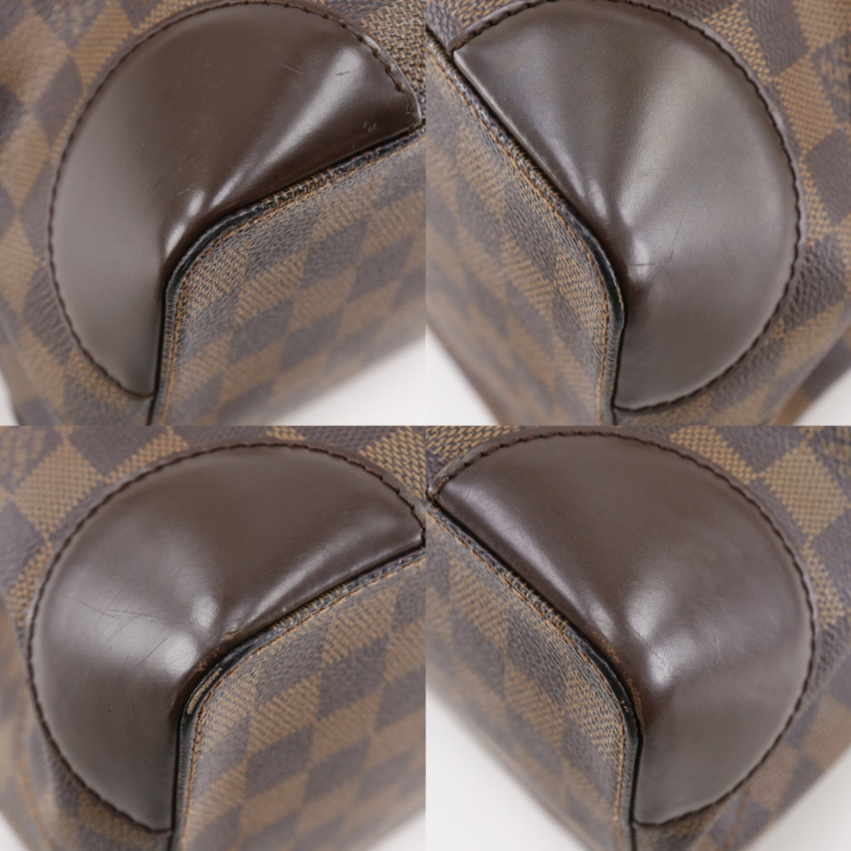 Louis Vuitton Damier Brown Damier Canvas Tote Bag (Pre-Owned)