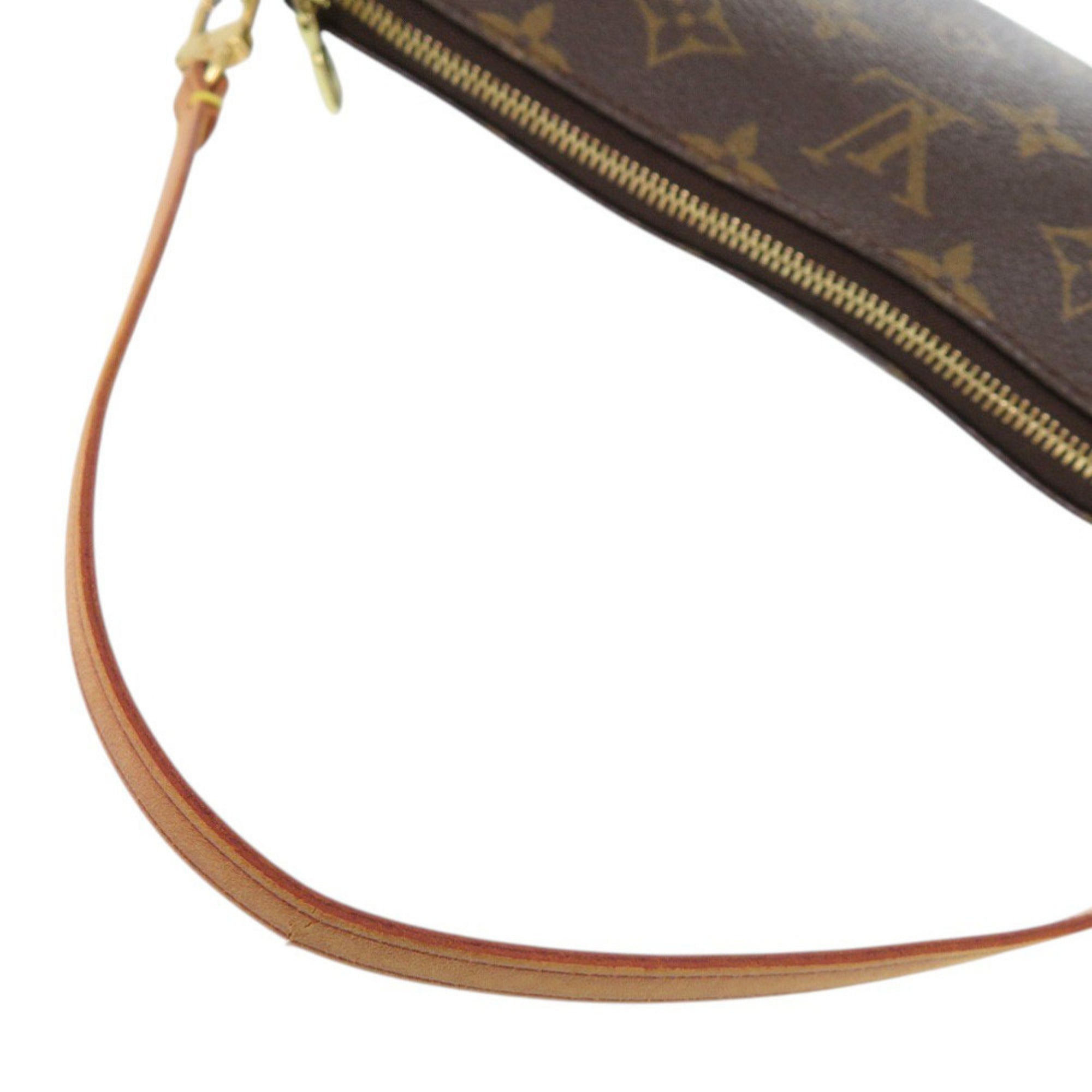 Louis Vuitton Brown Monogram Monogram Handbag Pochette Pouch (Pre-Owned)