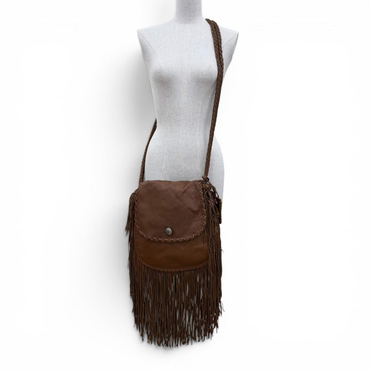 Ralph Lauren Brown Leather Shoulder Bag (Pre-Owned)