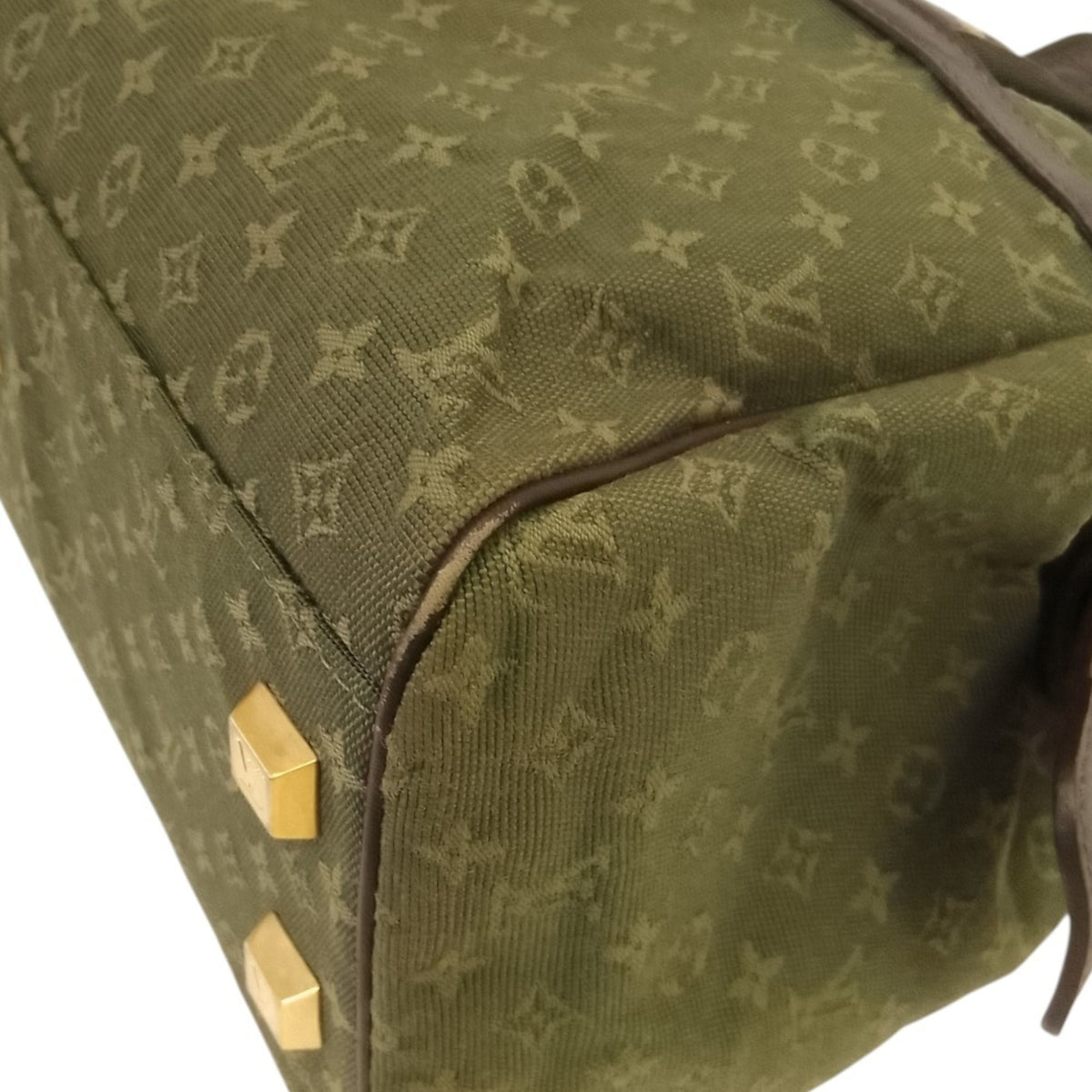 Louis Vuitton Brown Khaki Boston Bag (Pre-Owned)