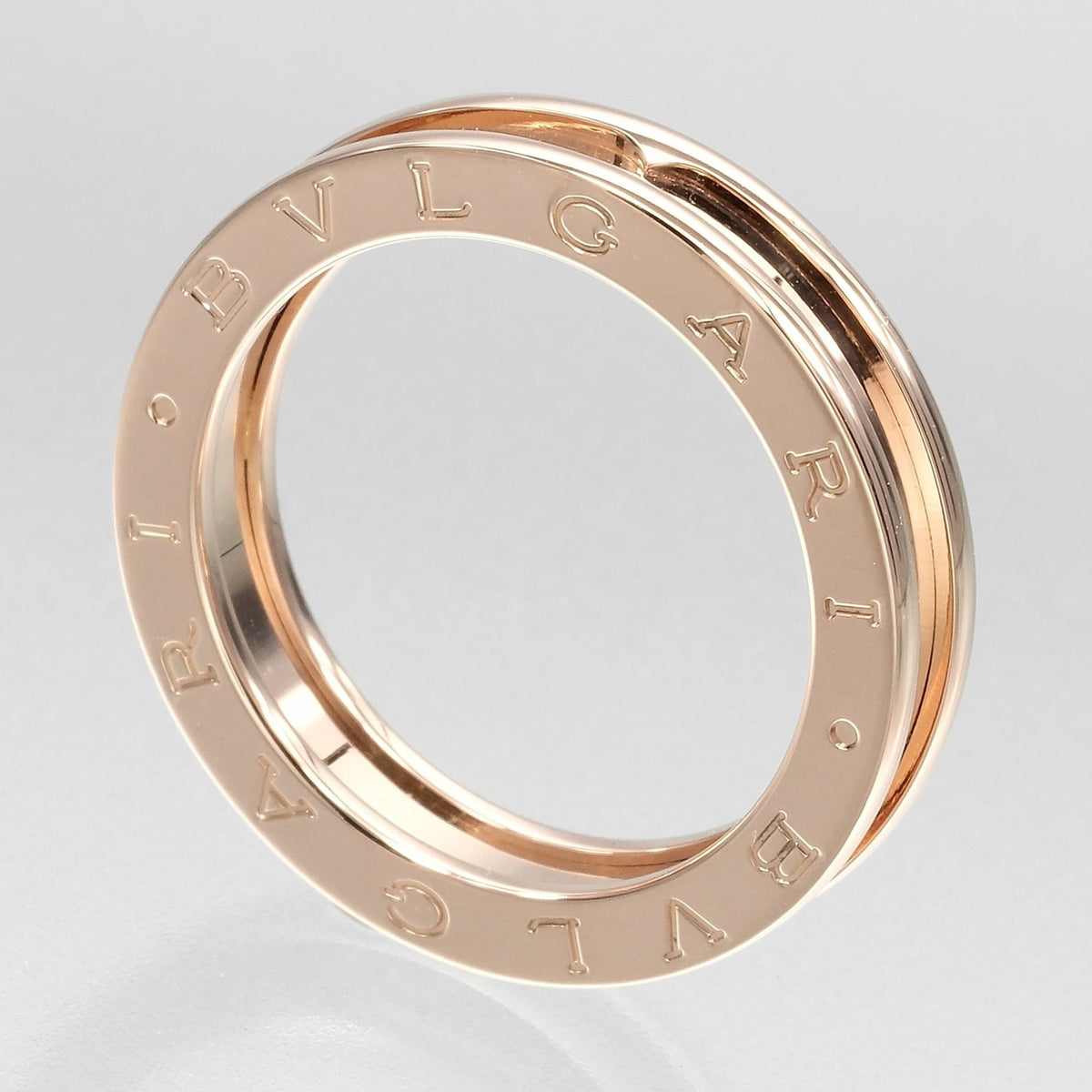 Bvlgari B.Zero1 Pink Gold (18K) Band Ring (Pre-Owned)