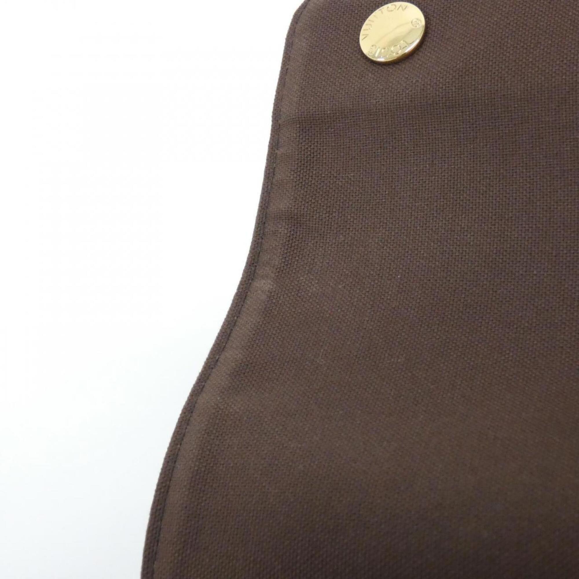 Louis Vuitton Brown Coated Canvas Shoulder Bag (Pre-Owned)