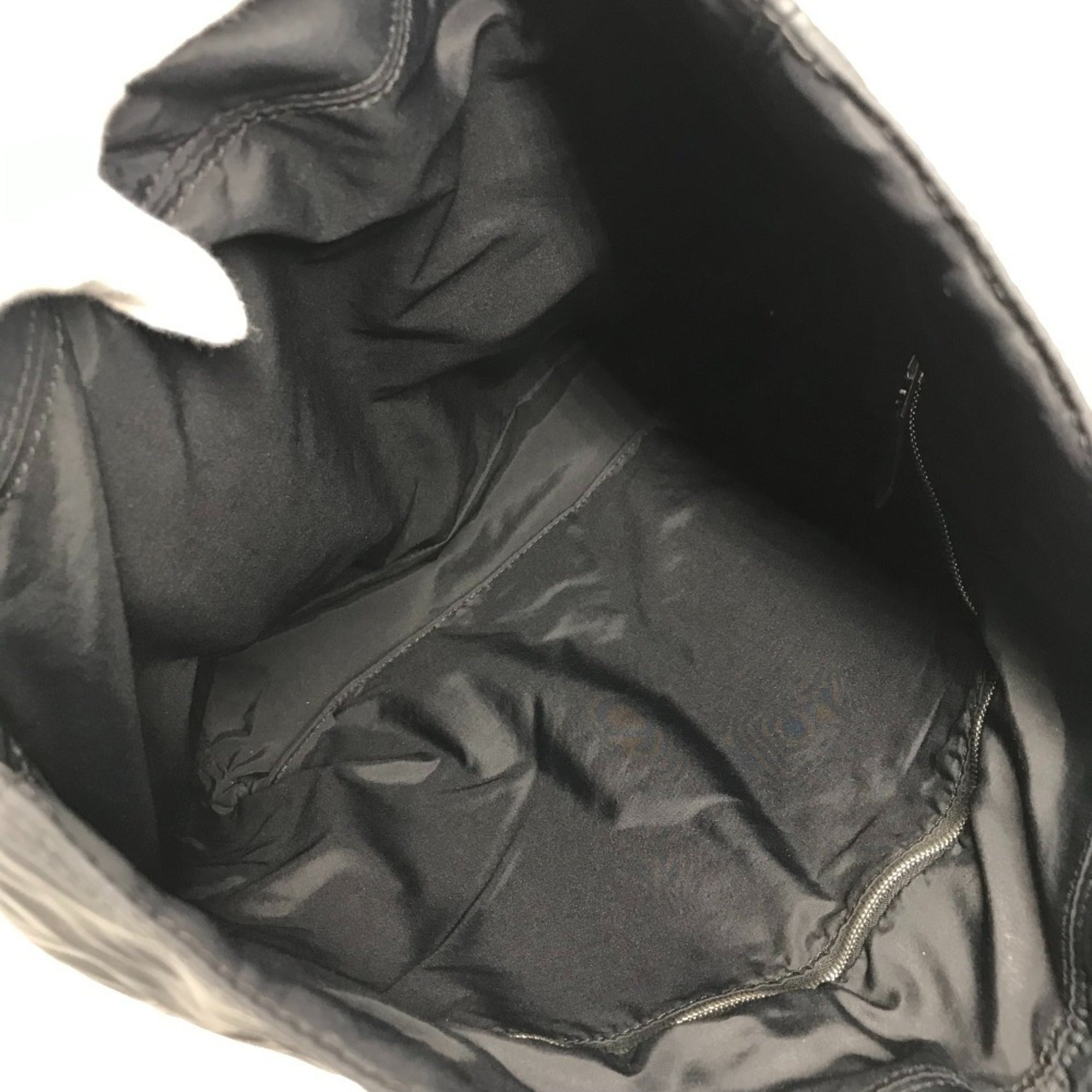 Hermes Acapulco Black Nylon Shoulder Bag Tote Bag (Pre-Owned)