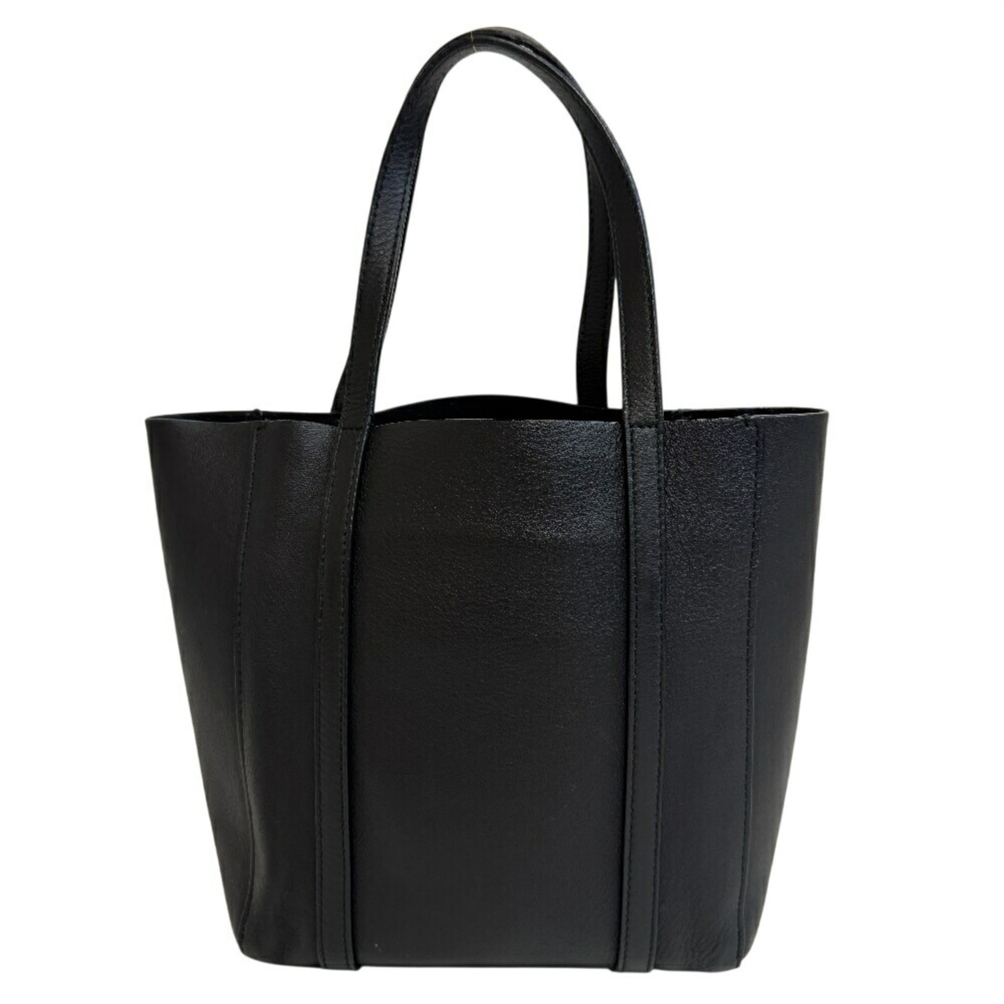 Balenciaga Black Leather Handbag (Pre-Owned)