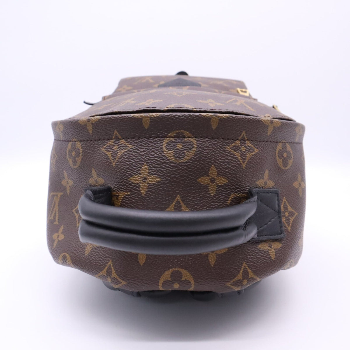 Louis Vuitton Monogram Beige Black Brown Coated Canvas Backpack (Pre-Owned)