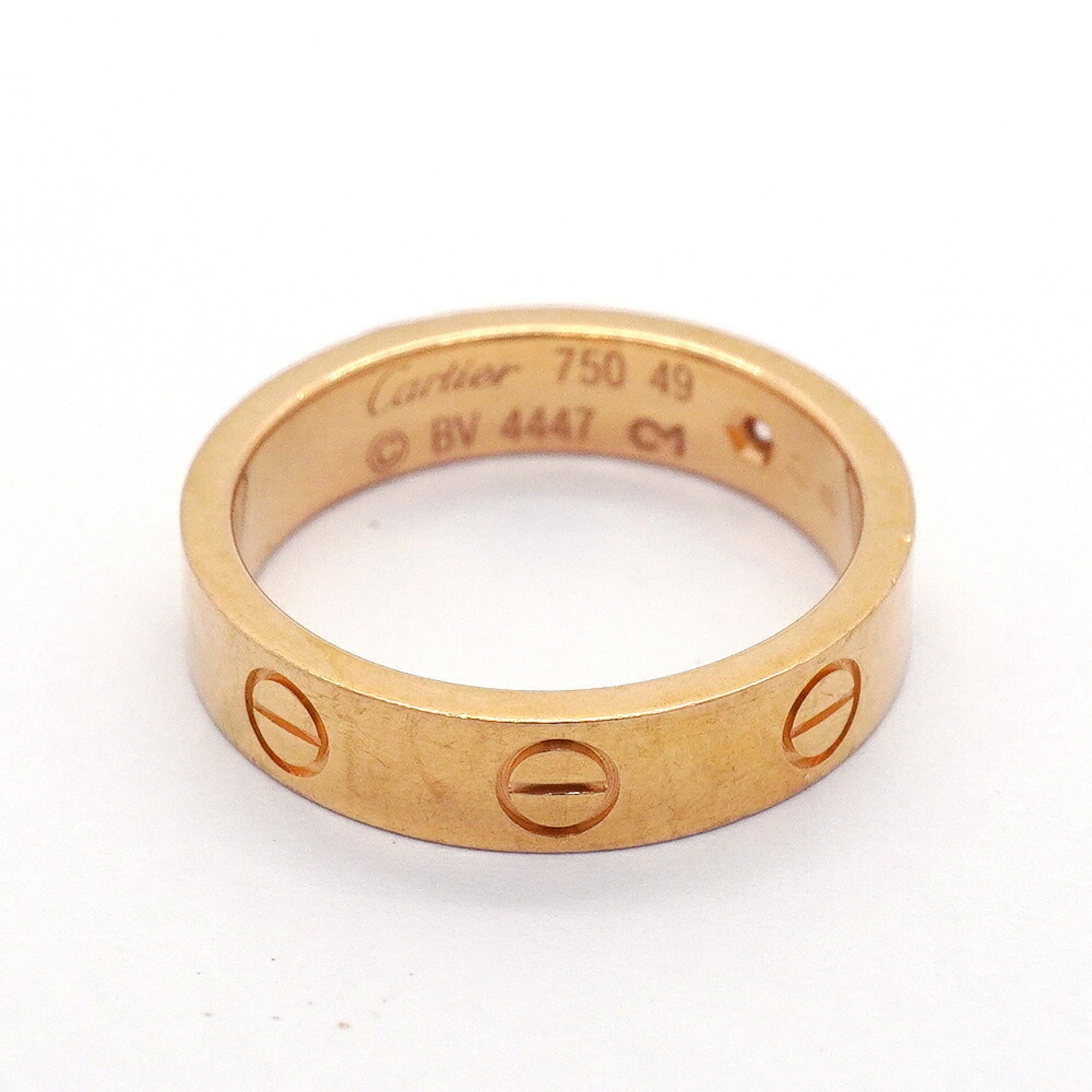 Cartier Pink Gold (18K) Band Ring (Pre-Owned)
