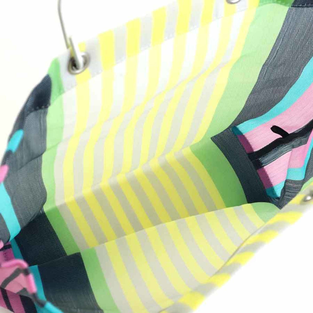 Marni Multi-Color Nylon Leather Aluminum Handbag (Pre-Owned)