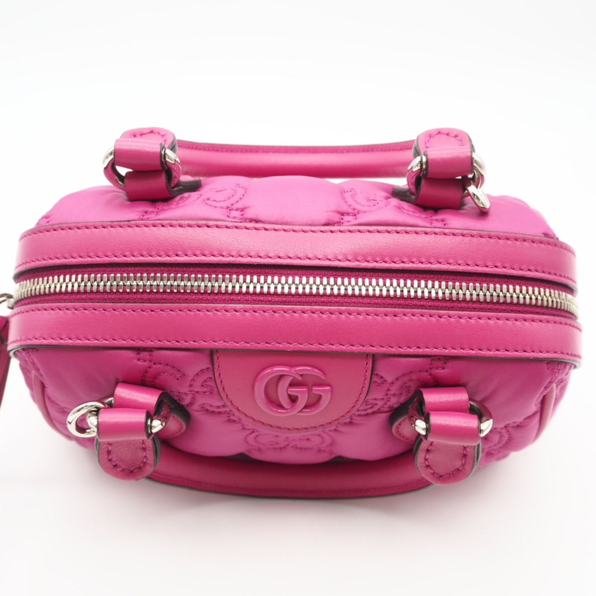 Gucci Pink Nylon Handbag (Pre-Owned)