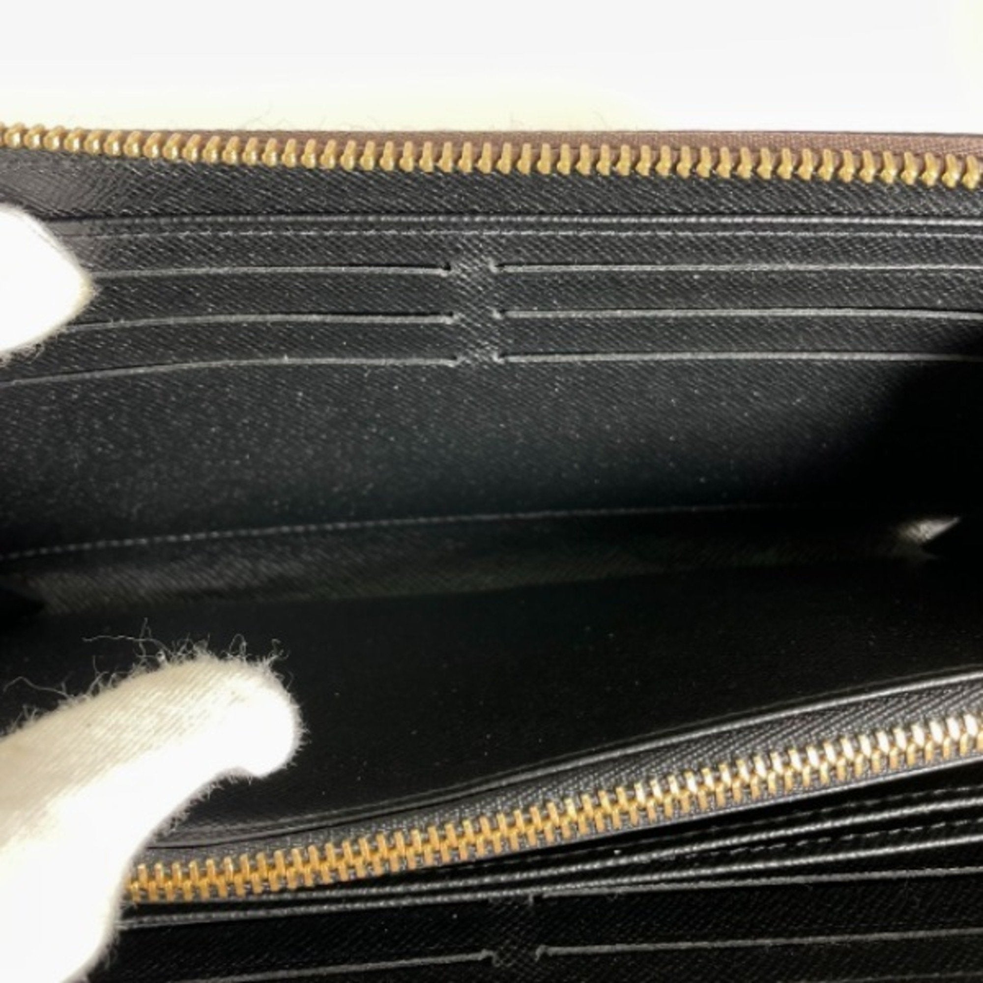 Louis Vuitton Brown Monogram Long Wallet (Bi-Fold) (Pre-Owned)