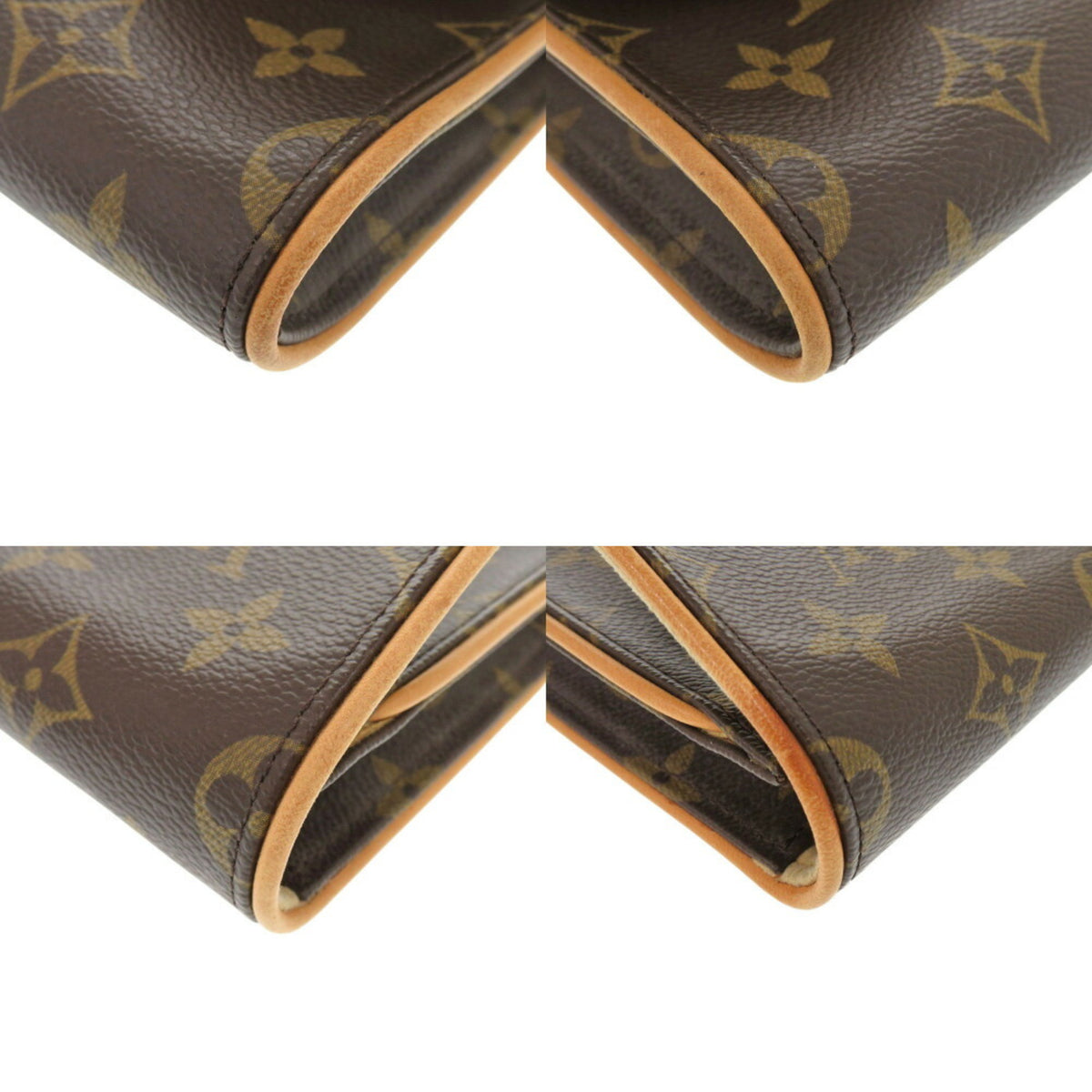 Louis Vuitton Brown Monogram Monogram Pochette Shoulder Bag (Pre-Owned)