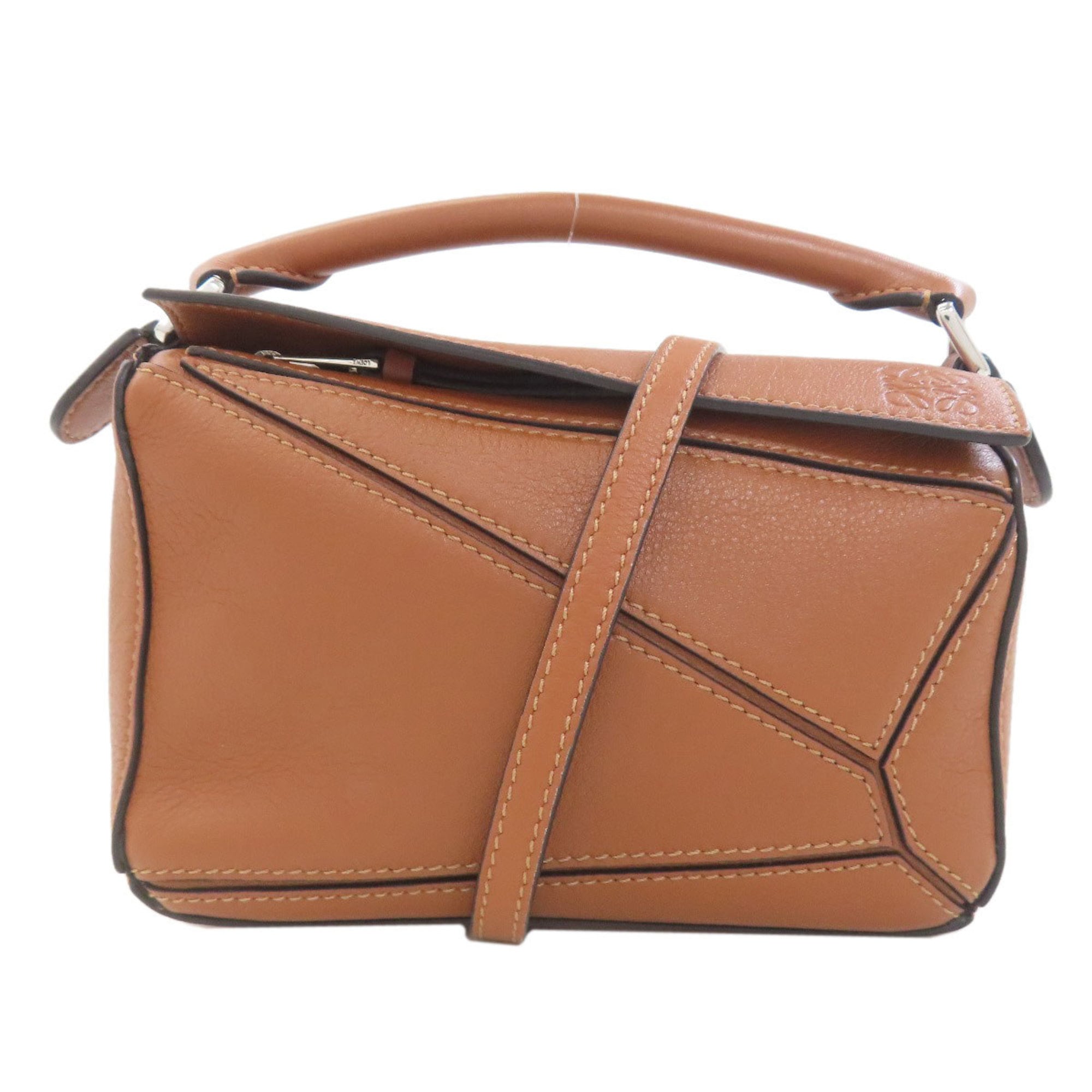 Loewe Brown Leather Handbag (Pre-Owned)