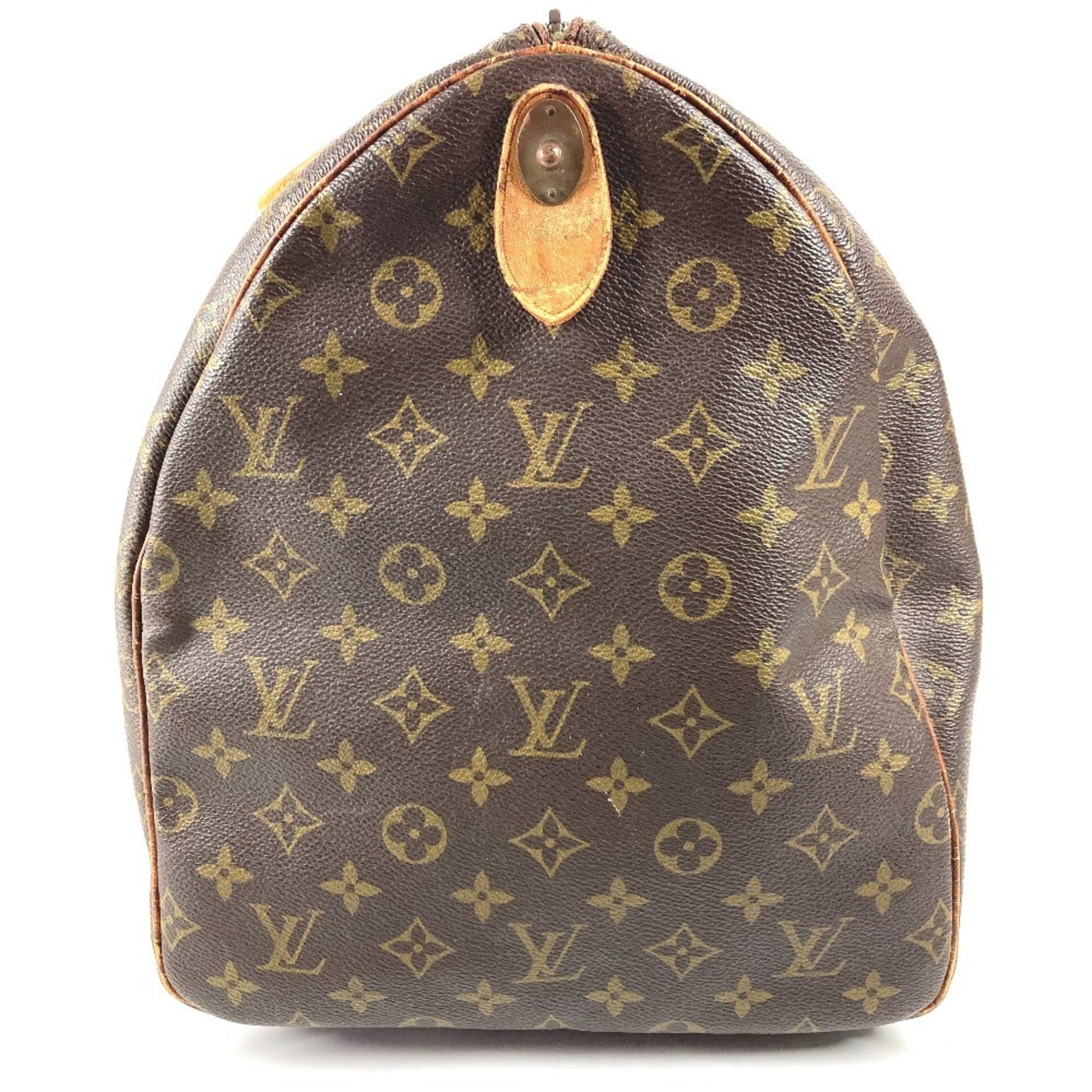 Louis Vuitton Monogram Brown Monogram Boston Bag Handbag (Pre-Owned)