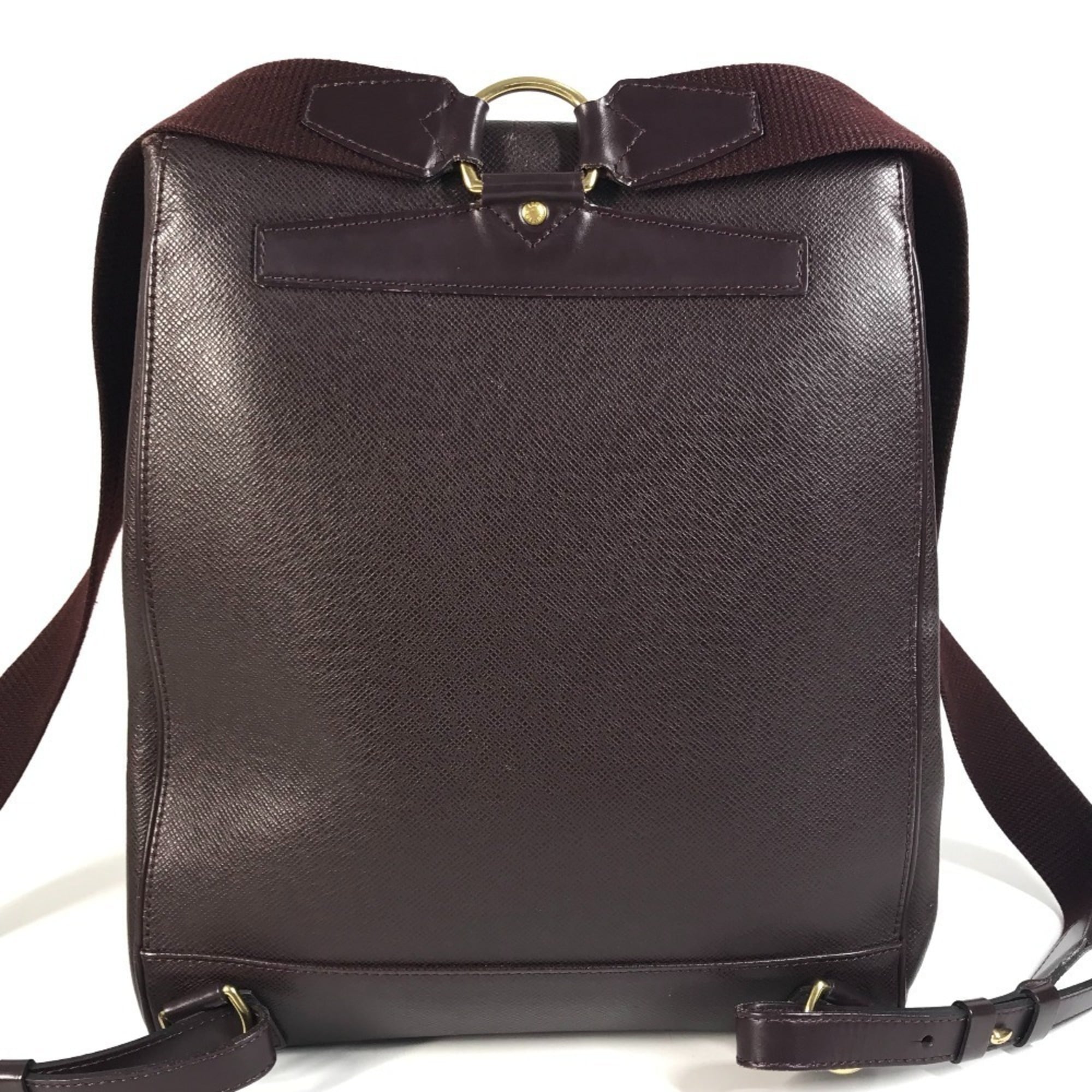 Louis Vuitton Acajou Taiga Leather Backpack (Pre-Owned)