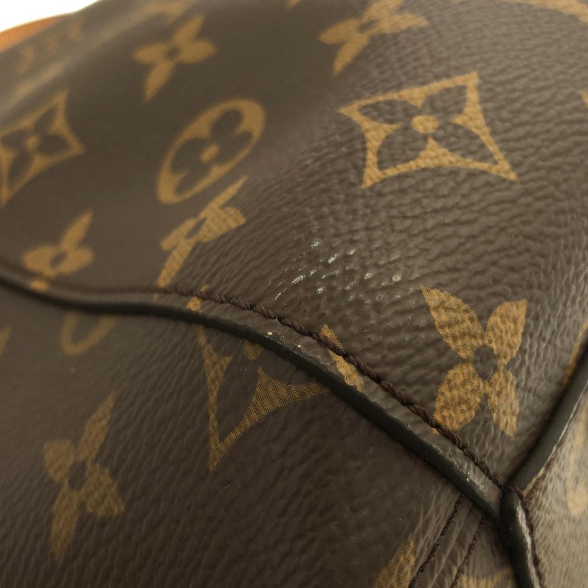 Louis Vuitton Brown Coated Canvas Handbag (Pre-Owned)