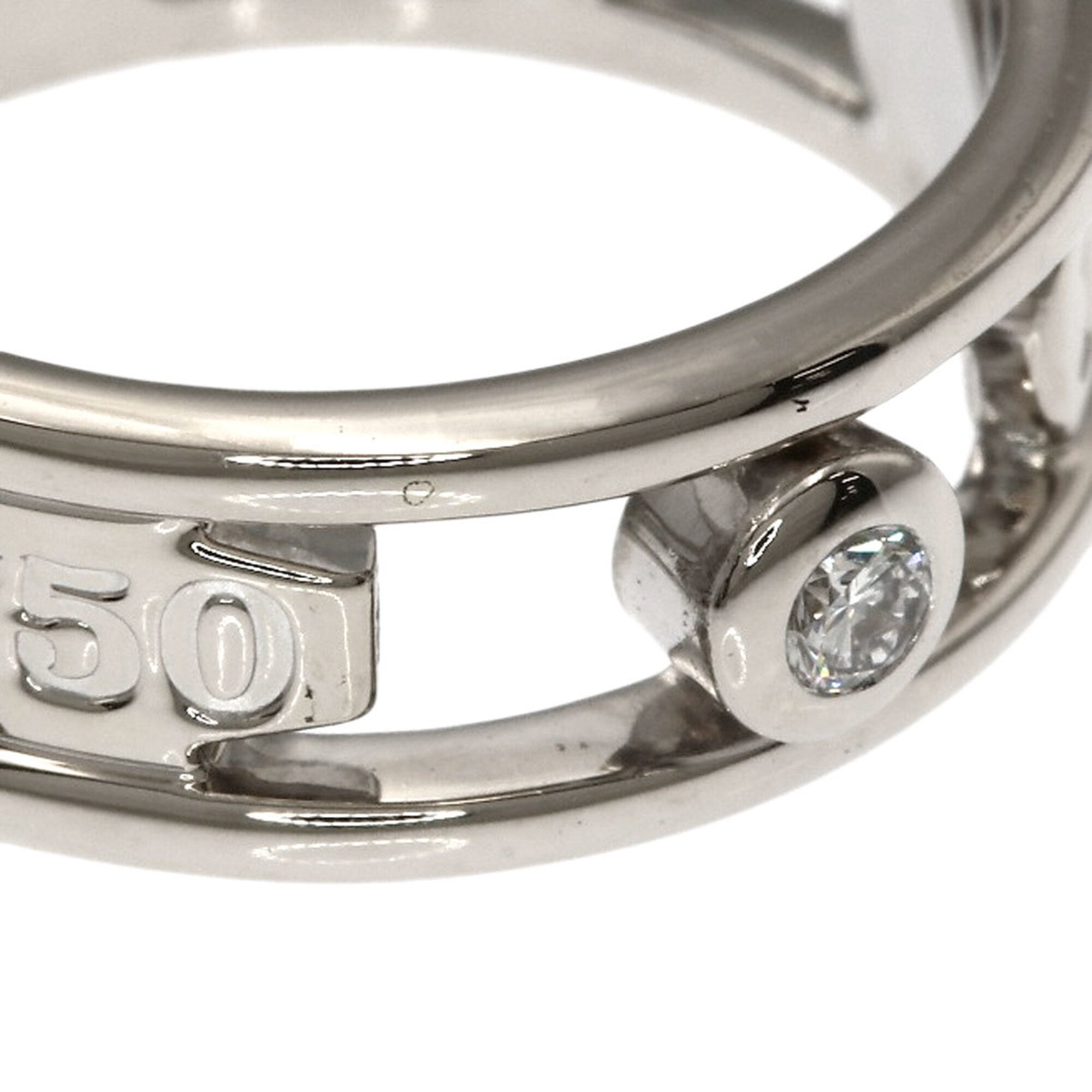 Tiffany White Gold (18K) Band Ring (Pre-Owned)