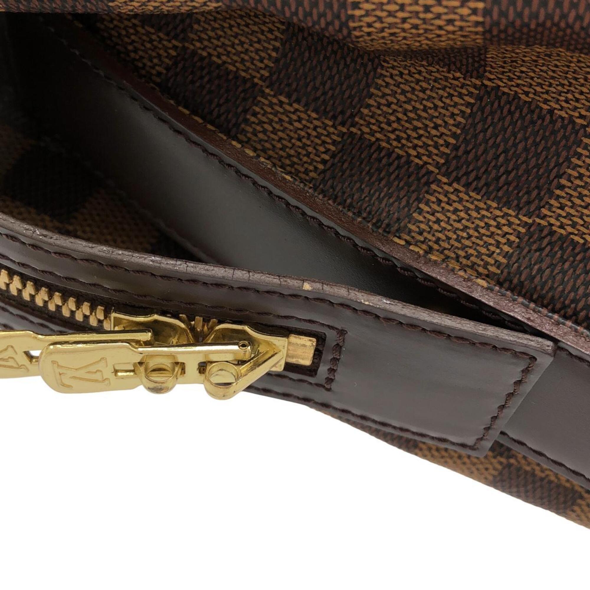 Louis Vuitton Brown Coated Canvas Shoulder Bag (Pre-Owned)