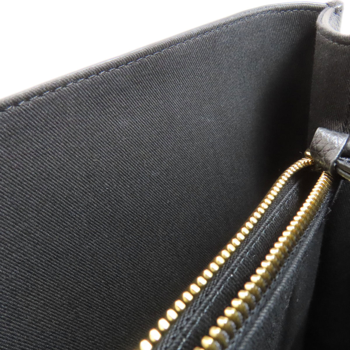 Versace Black Leather Tote Bag (Pre-Owned)
