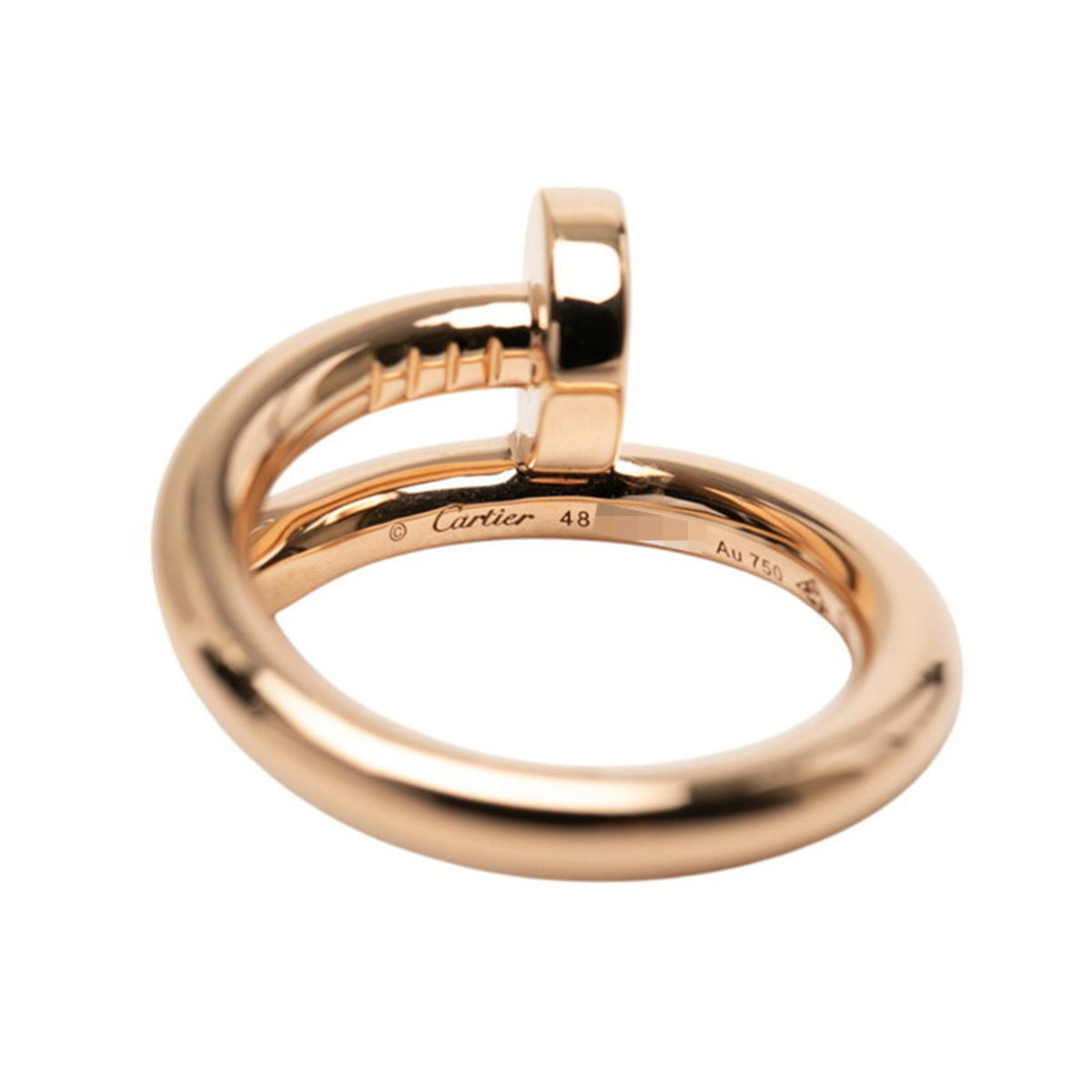 Cartier Pink Gold (18K) Band Ring (Pre-Owned)