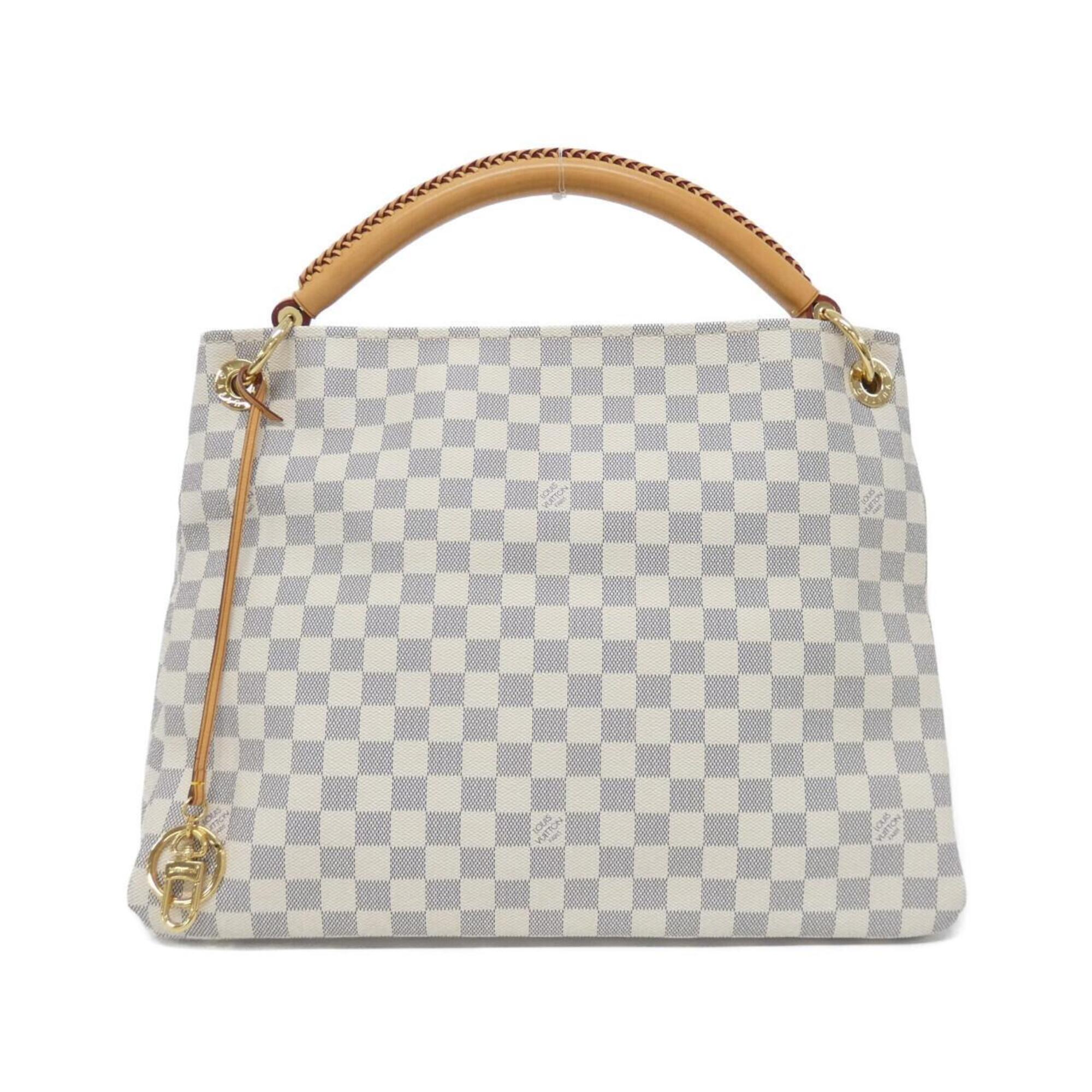 Louis Vuitton Azur Coated Canvas Shoulder Bag (Pre-Owned)