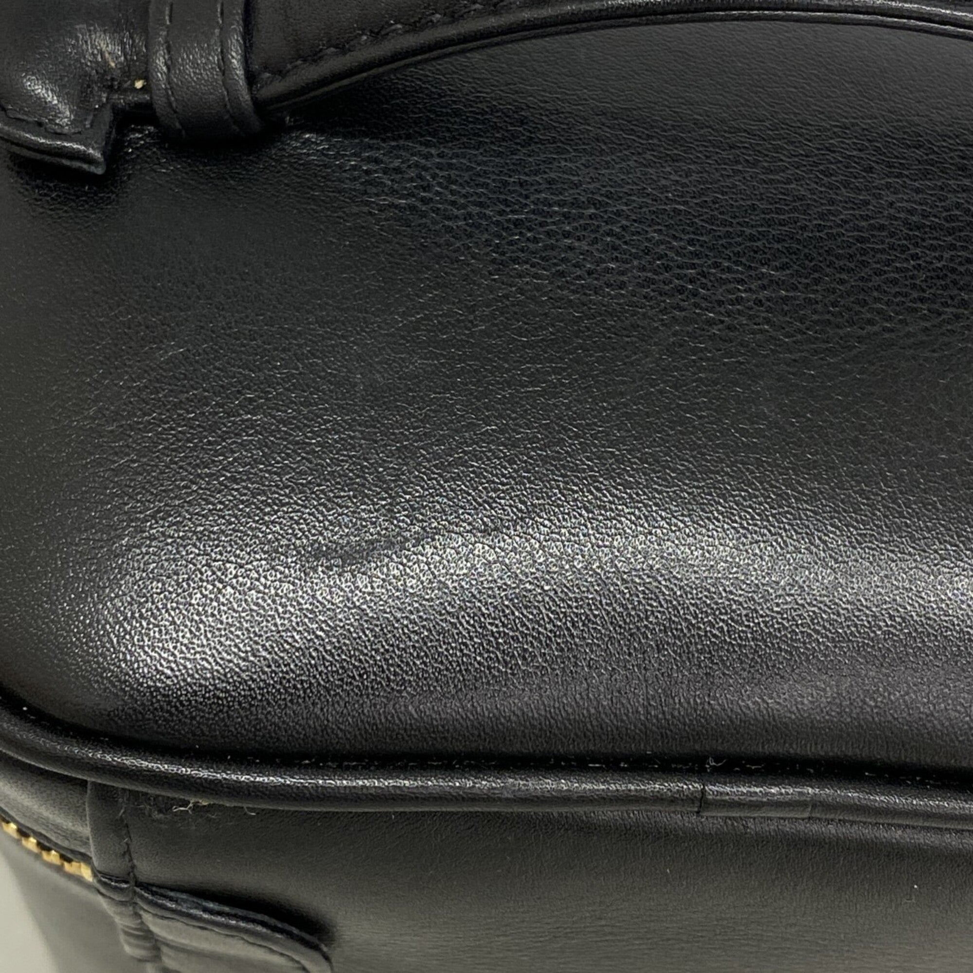 Chanel Black Leather Vanity Bag (Pre-Owned)