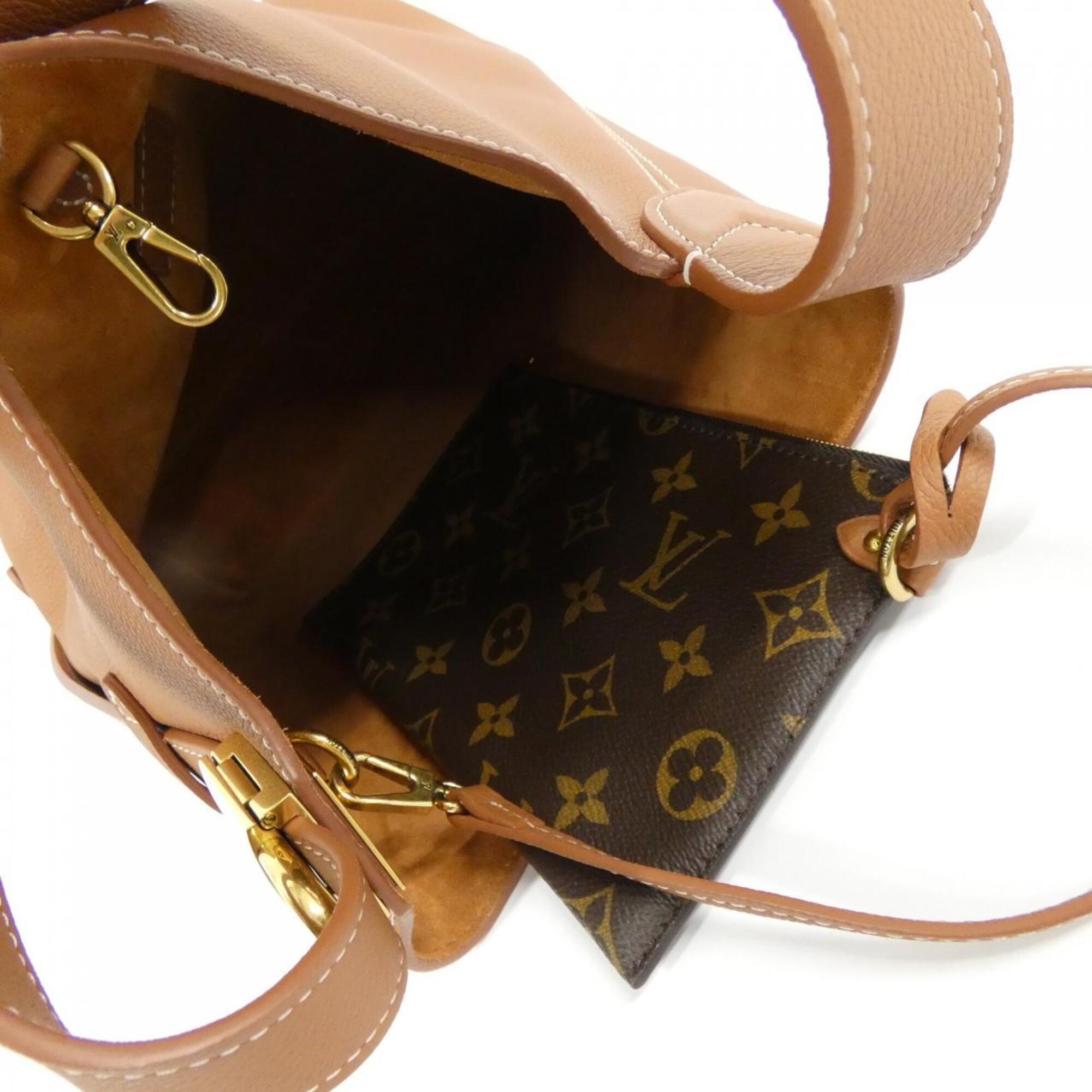 Louis Vuitton Brown Cognac Leather Shoulder Bag (Pre-Owned)