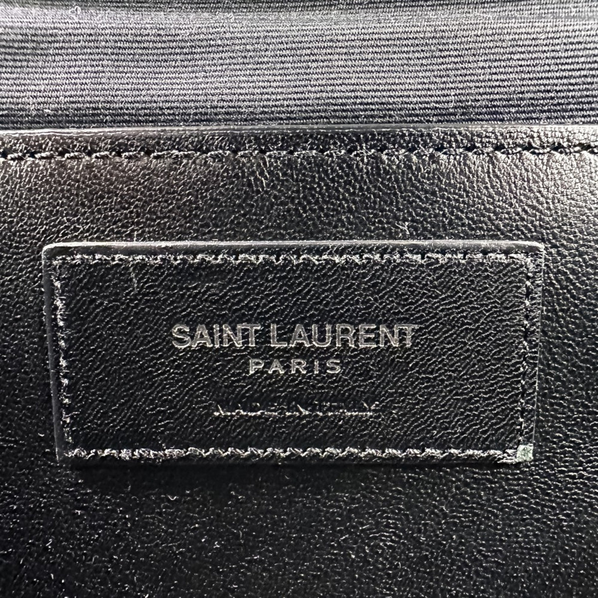 Yves Saint Laurent Black Leather Shoulder Bag (Pre-Owned)
