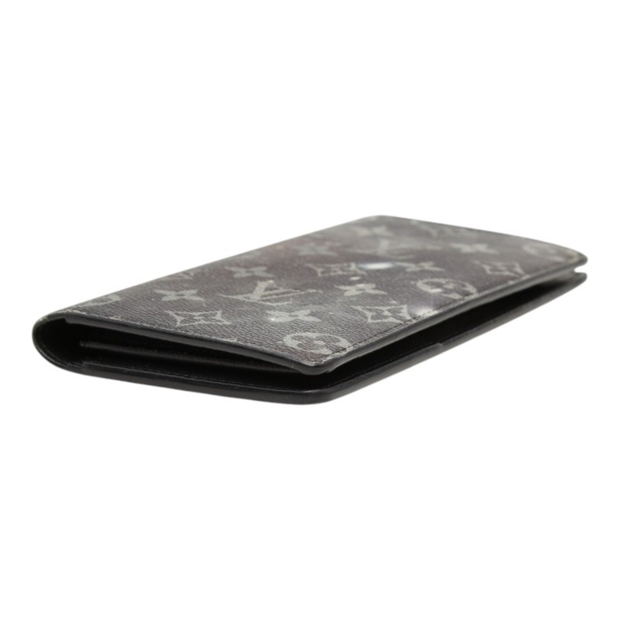 Louis Vuitton Black Gray Purple Monogram Pvc Leather Coin Purse/Coin Case (Pre-Owned)