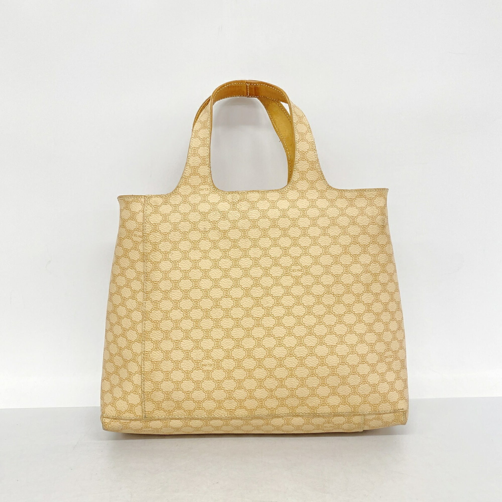 Celine Brown Pvc Handbag (Pre-Owned)