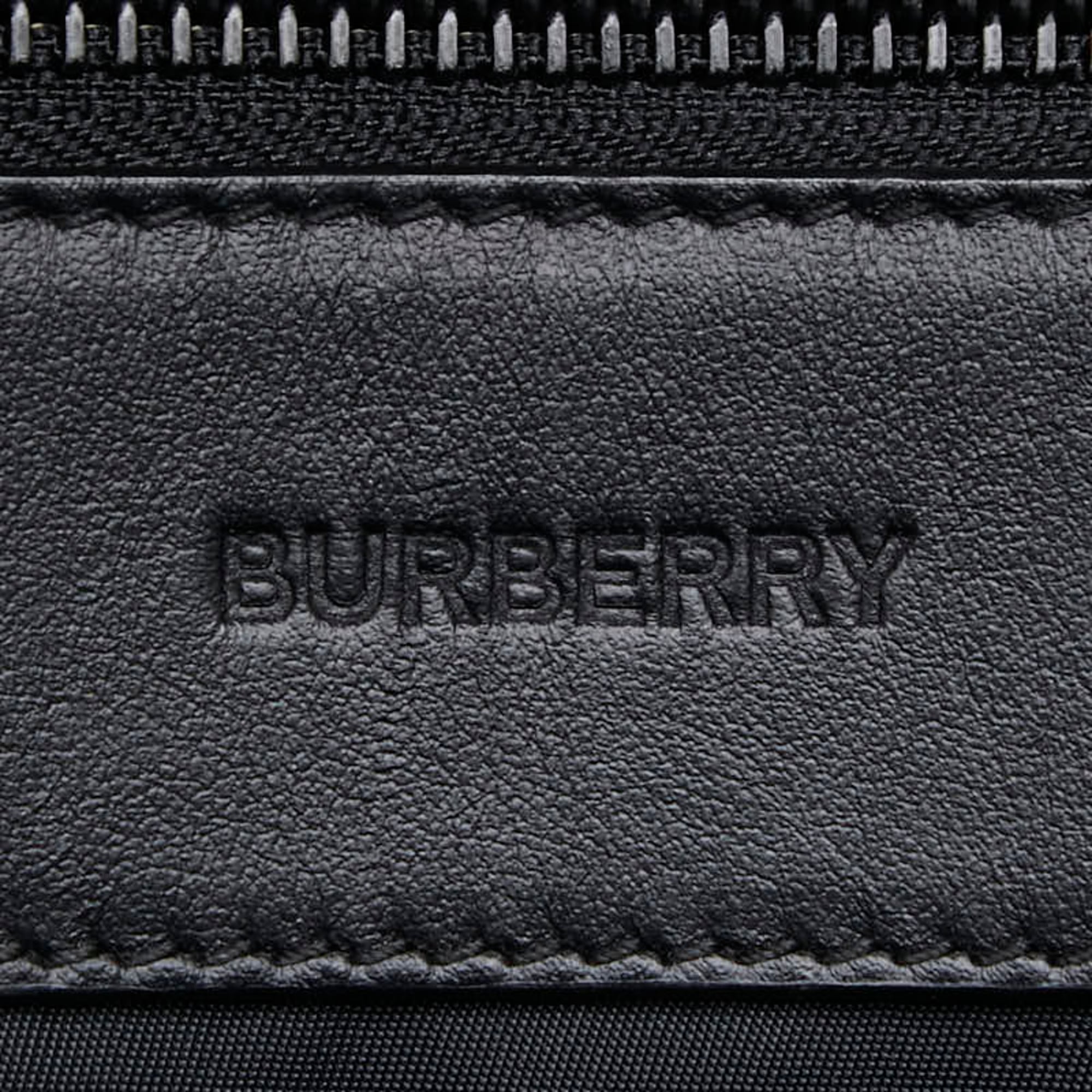 Burberry Black Pvc Backpack (Pre-Owned)