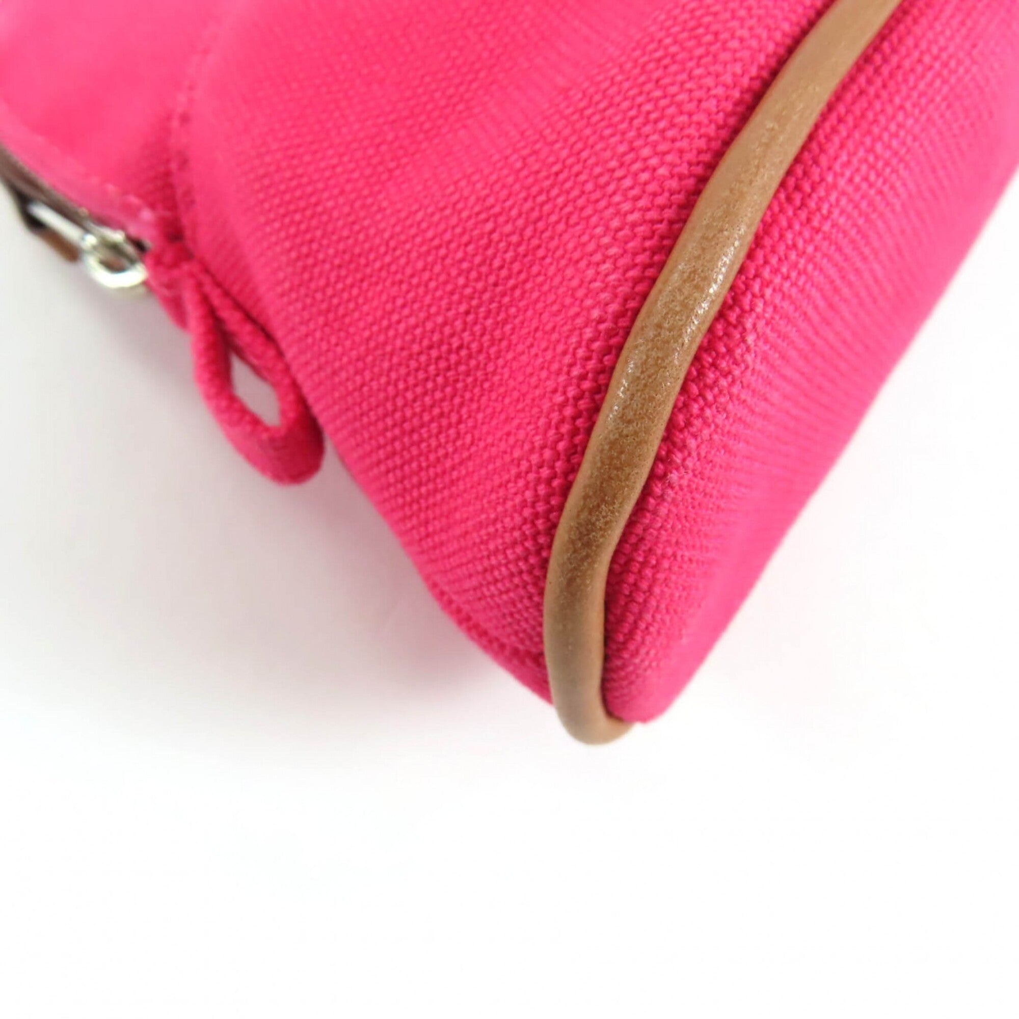 Hermes Pink Cotton Elastane Polyamide Pouch (Pre-Owned)