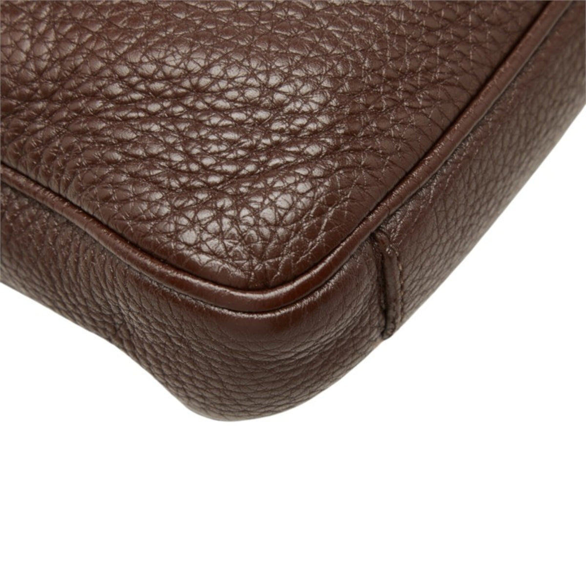 Prada Brown Camel Leather Shoulder Bag (Pre-Owned)