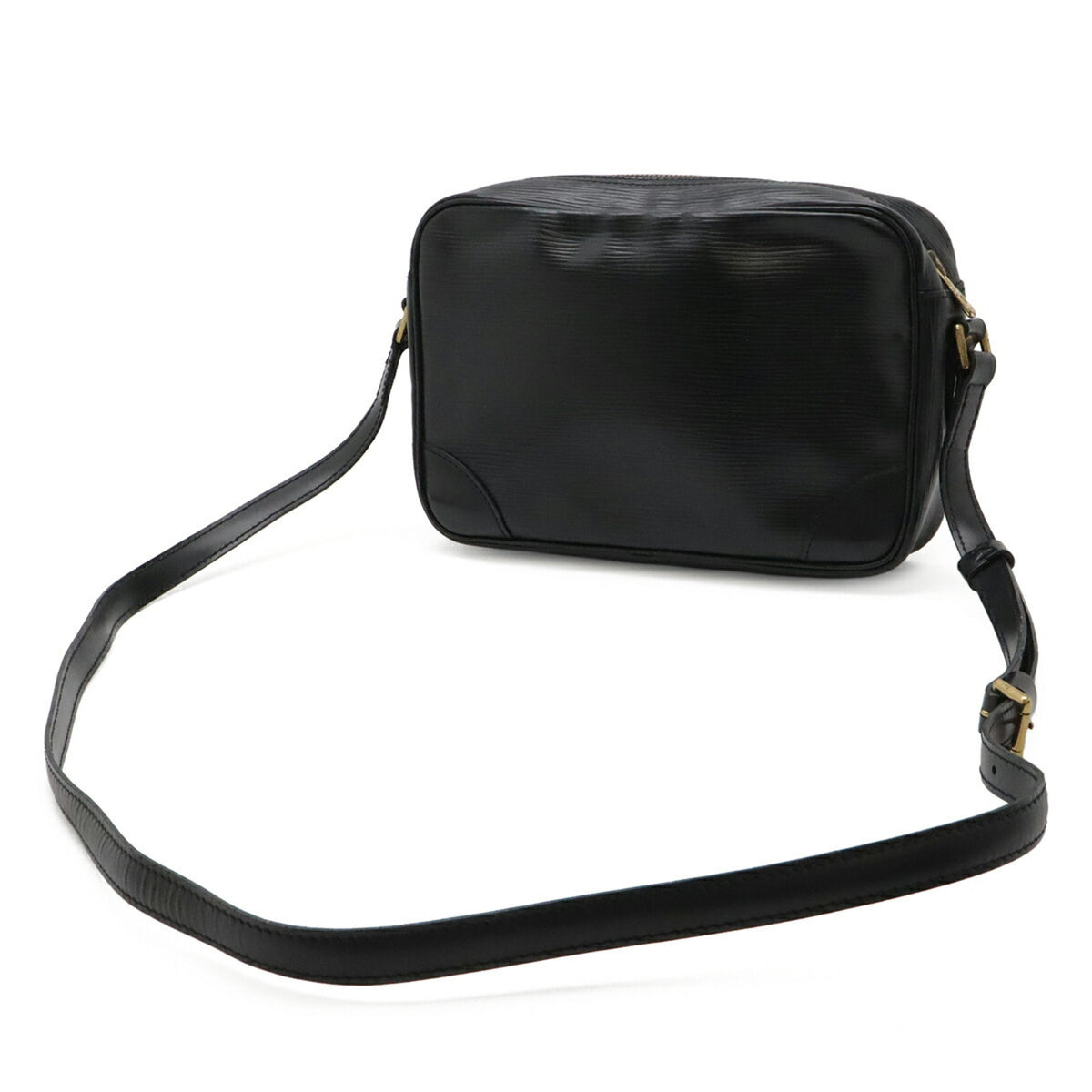 Louis Vuitton Black Noir Epi Leather Shoulder Bag (Pre-Owned)