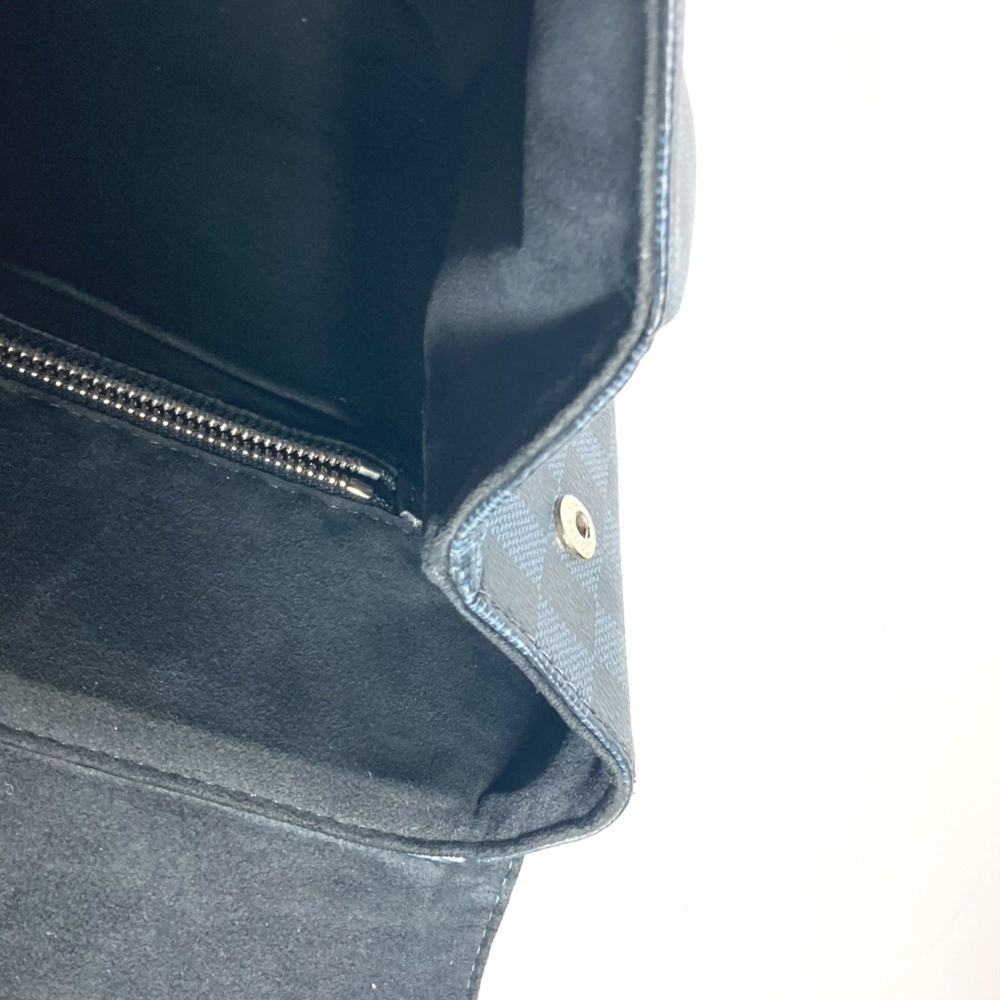 Louis Vuitton Navy Damier Canvas Backpack (Pre-Owned)