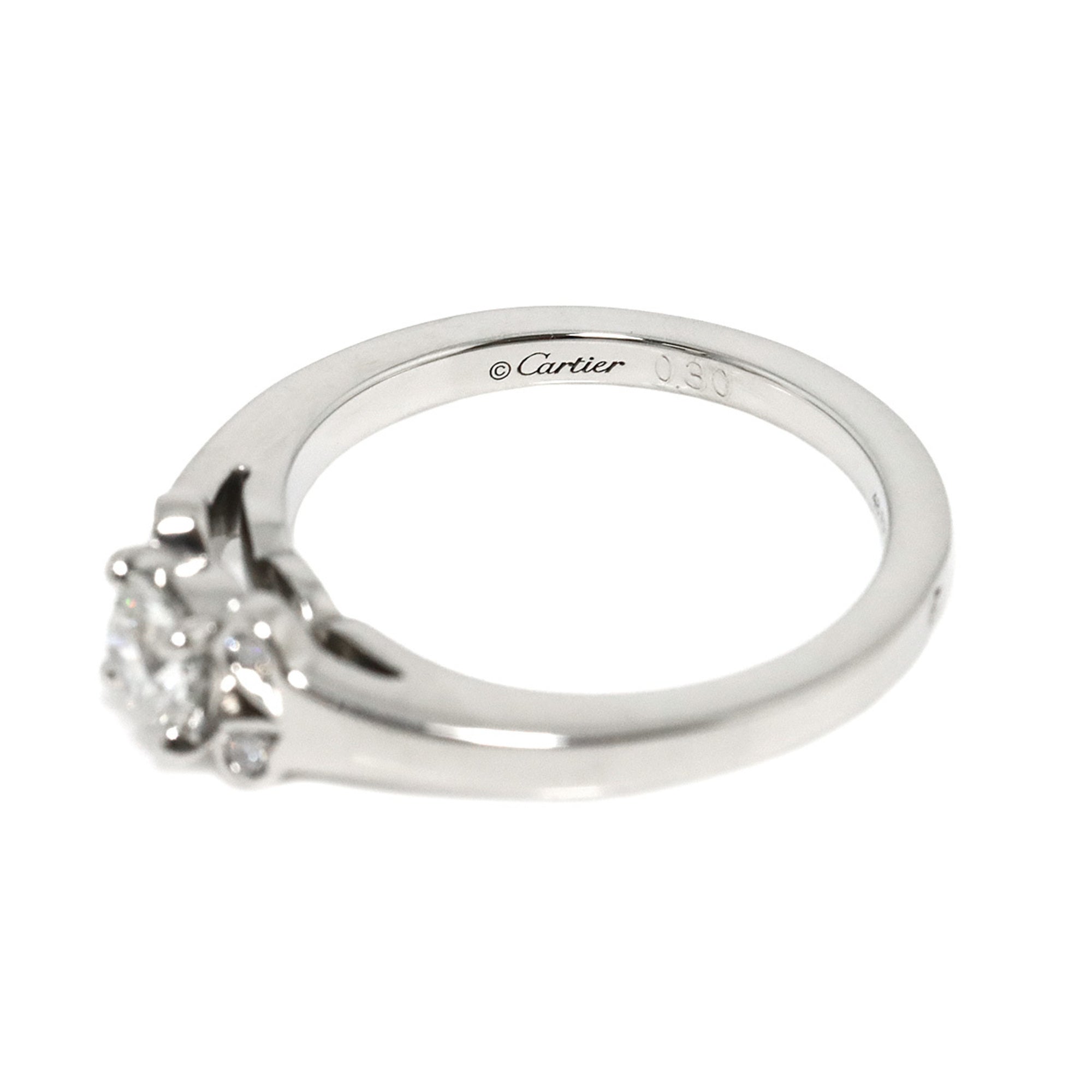 Cartier Platinum 950 Band Ring (Pre-Owned)