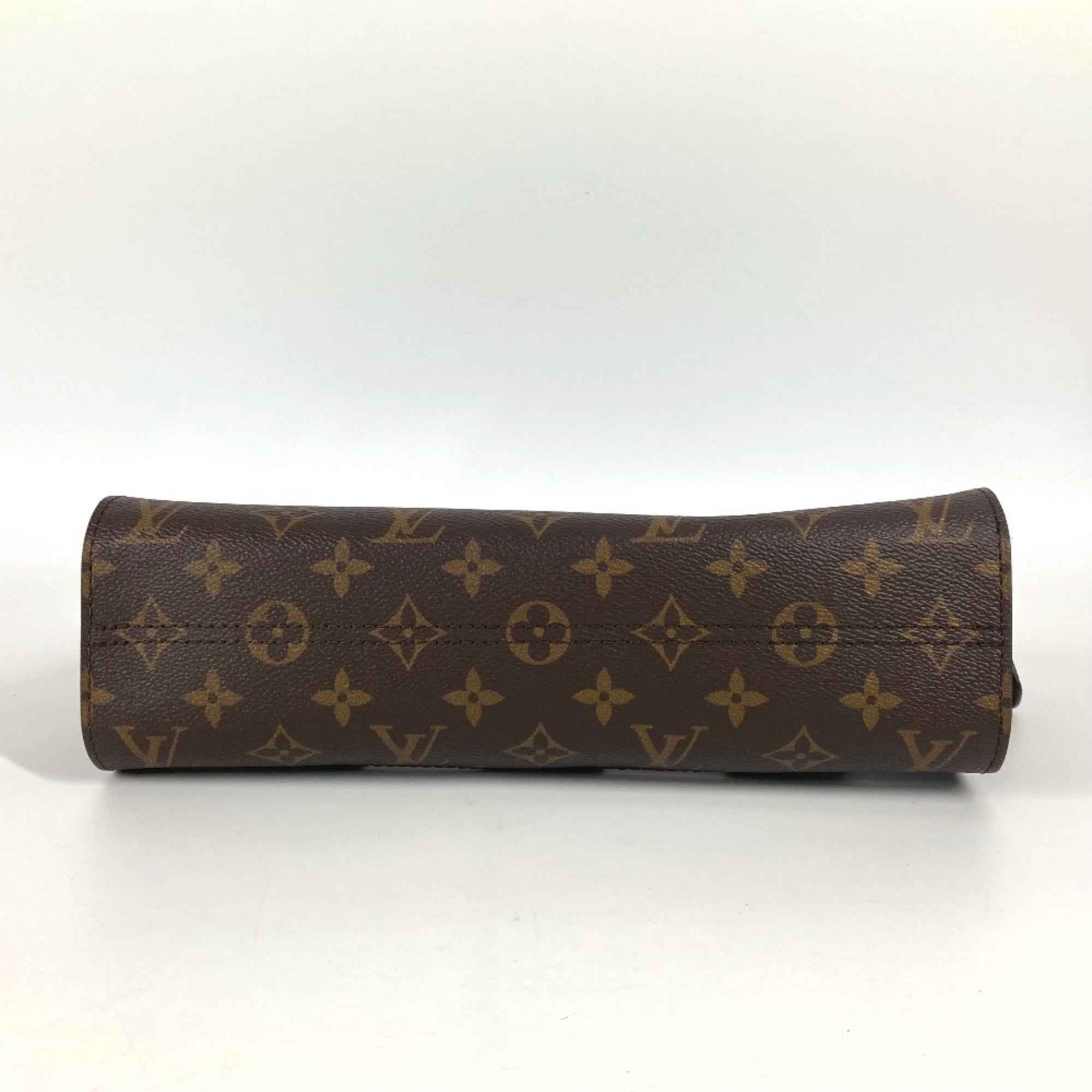 Louis Vuitton Brown Damier Canvas Monogram Monogram Vinyl Clutch Bag Pouch (Pre-Owned)