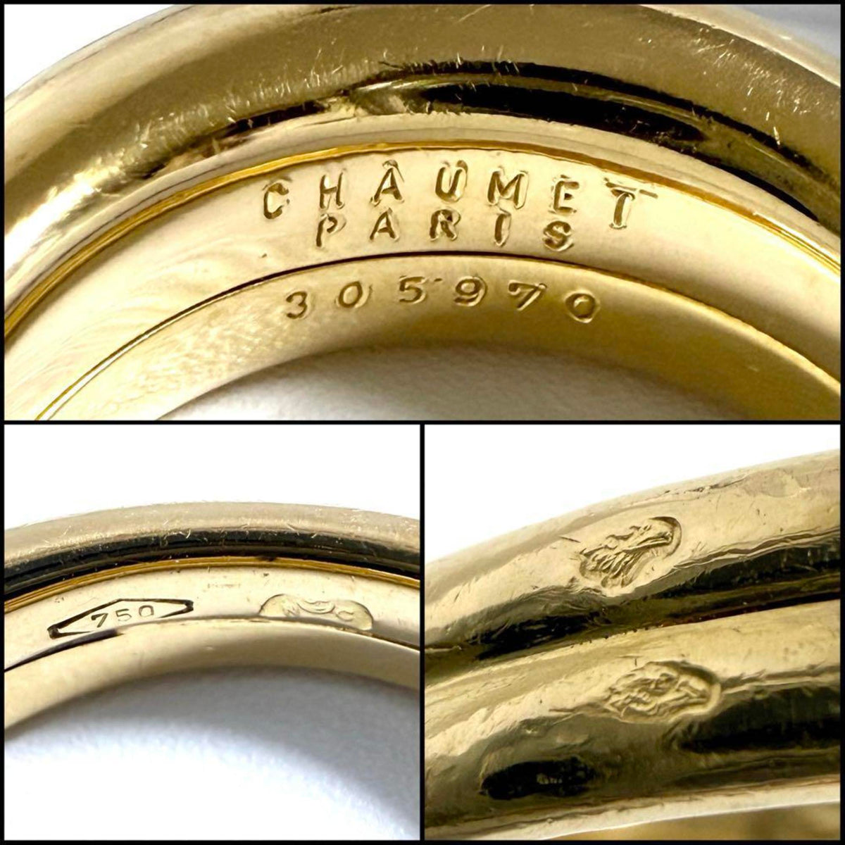 Chaumet Yellow Gold (18K) Band Ring (Pre-Owned)