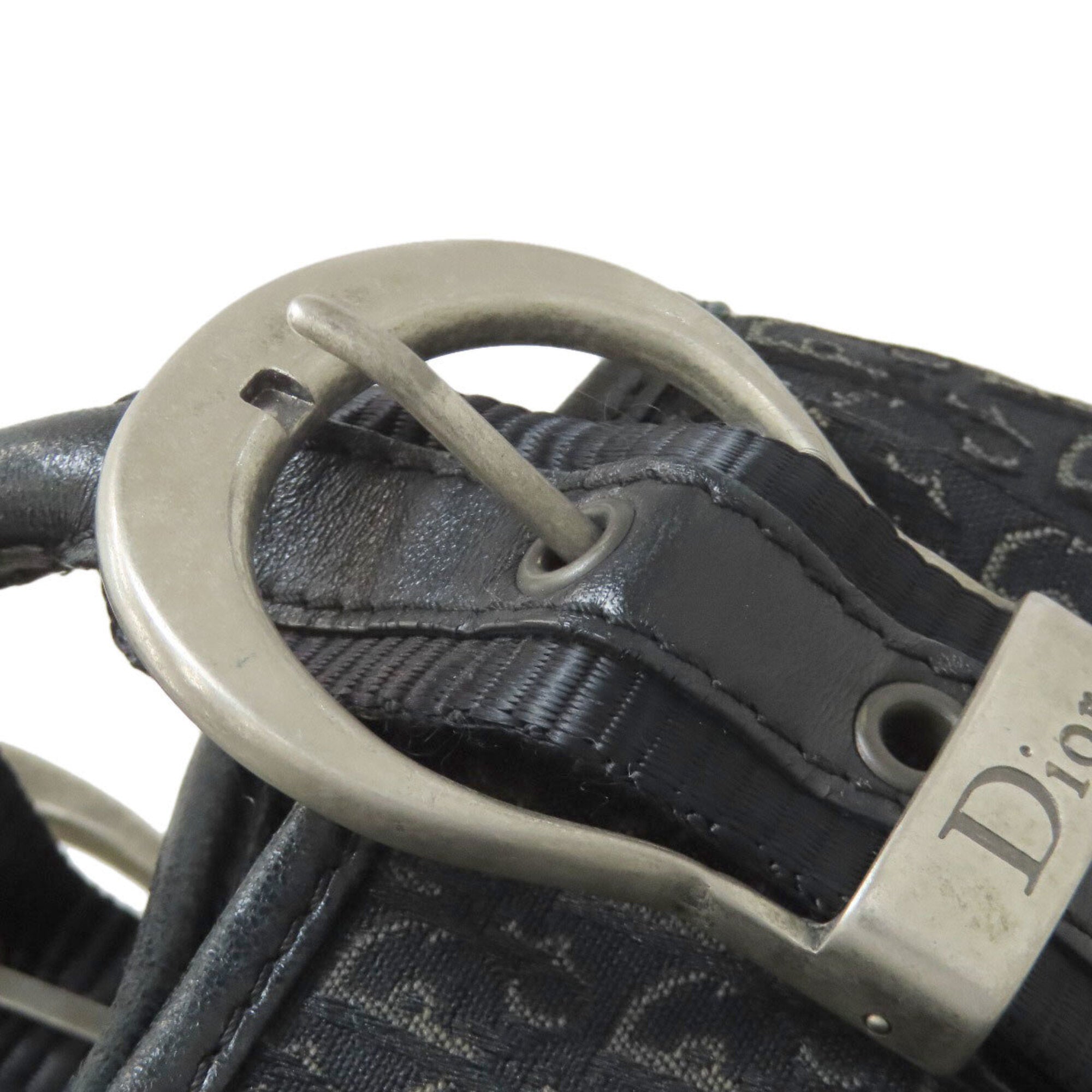 Christian Dior Black Canvas Tote Bag (Pre-Owned)