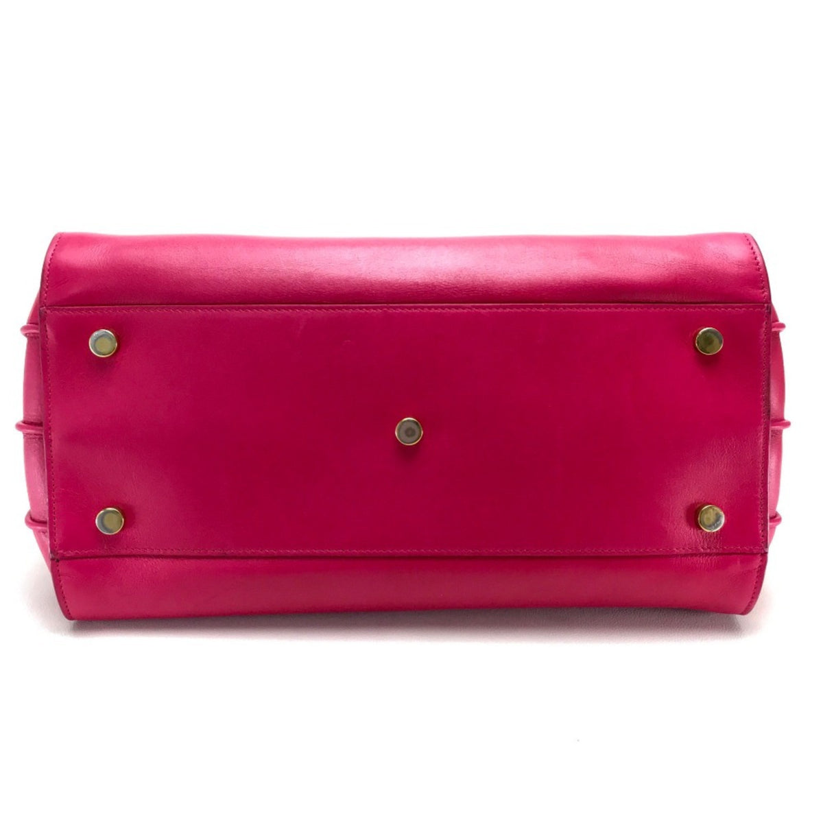 Saint Laurent Pink Leather Handbag Shoulder Bag (Pre-Owned)