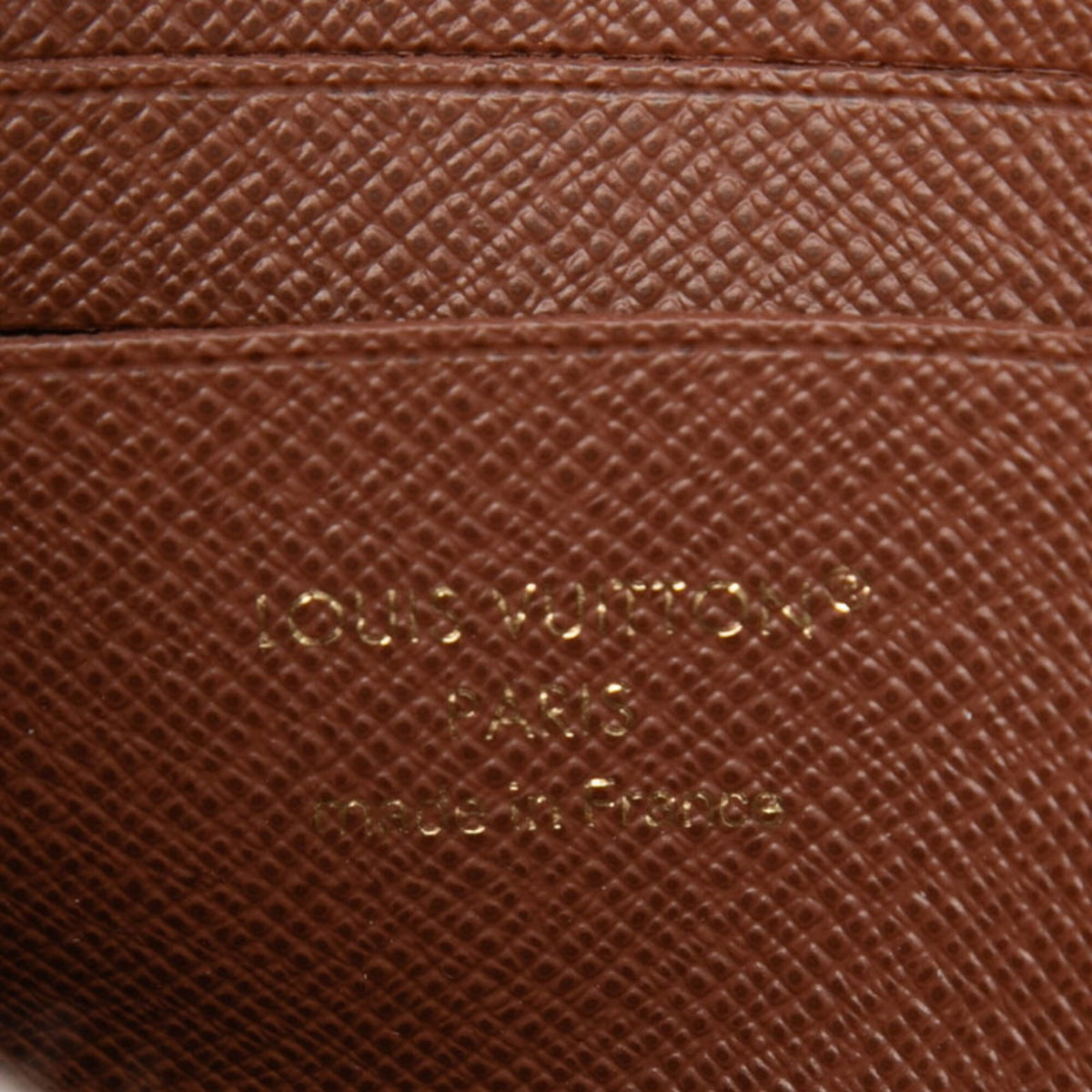 Louis Vuitton Brown Pvc Coin Purse/Coin Case (Pre-Owned)