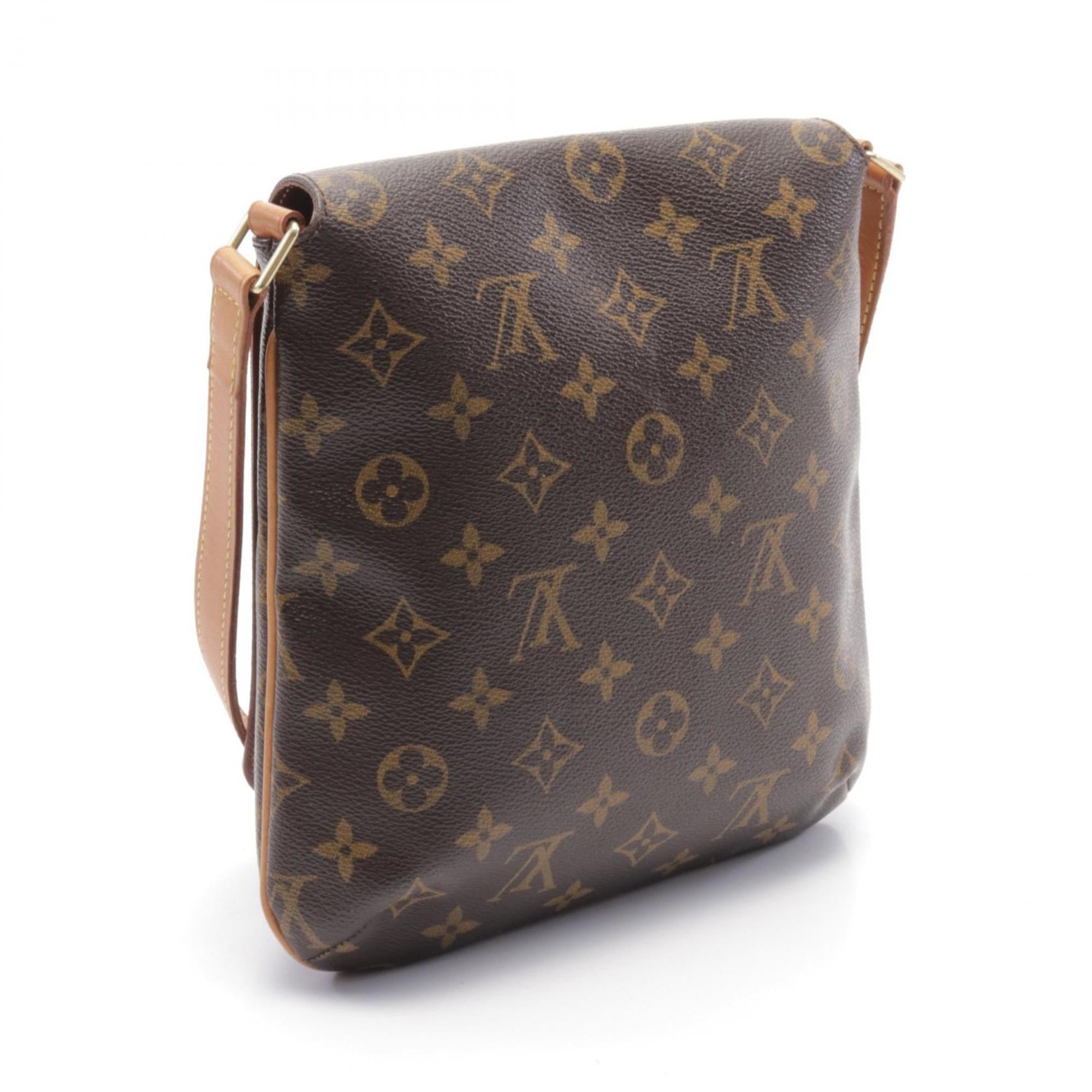 Louis Vuitton Brown Monogram Coated Canvas Shoulder Bag (Pre-Owned)