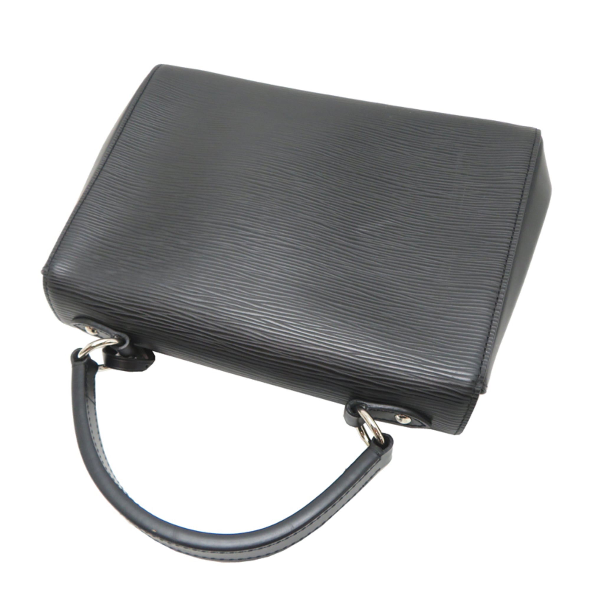 Louis Vuitton Black Noir Epi Leather Handbag (Pre-Owned)