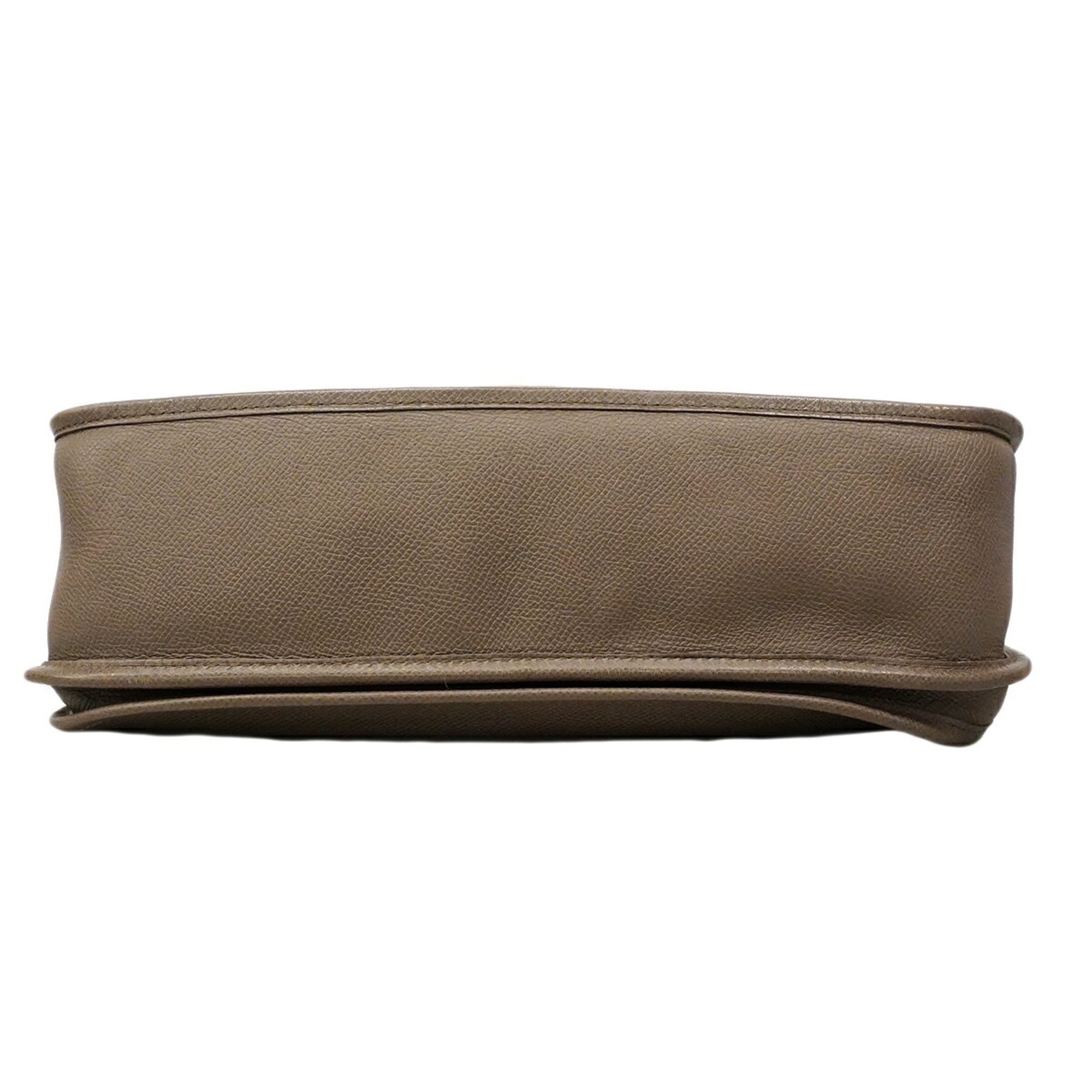 Hermes Etain Leather Shoulder Bag (Pre-Owned)
