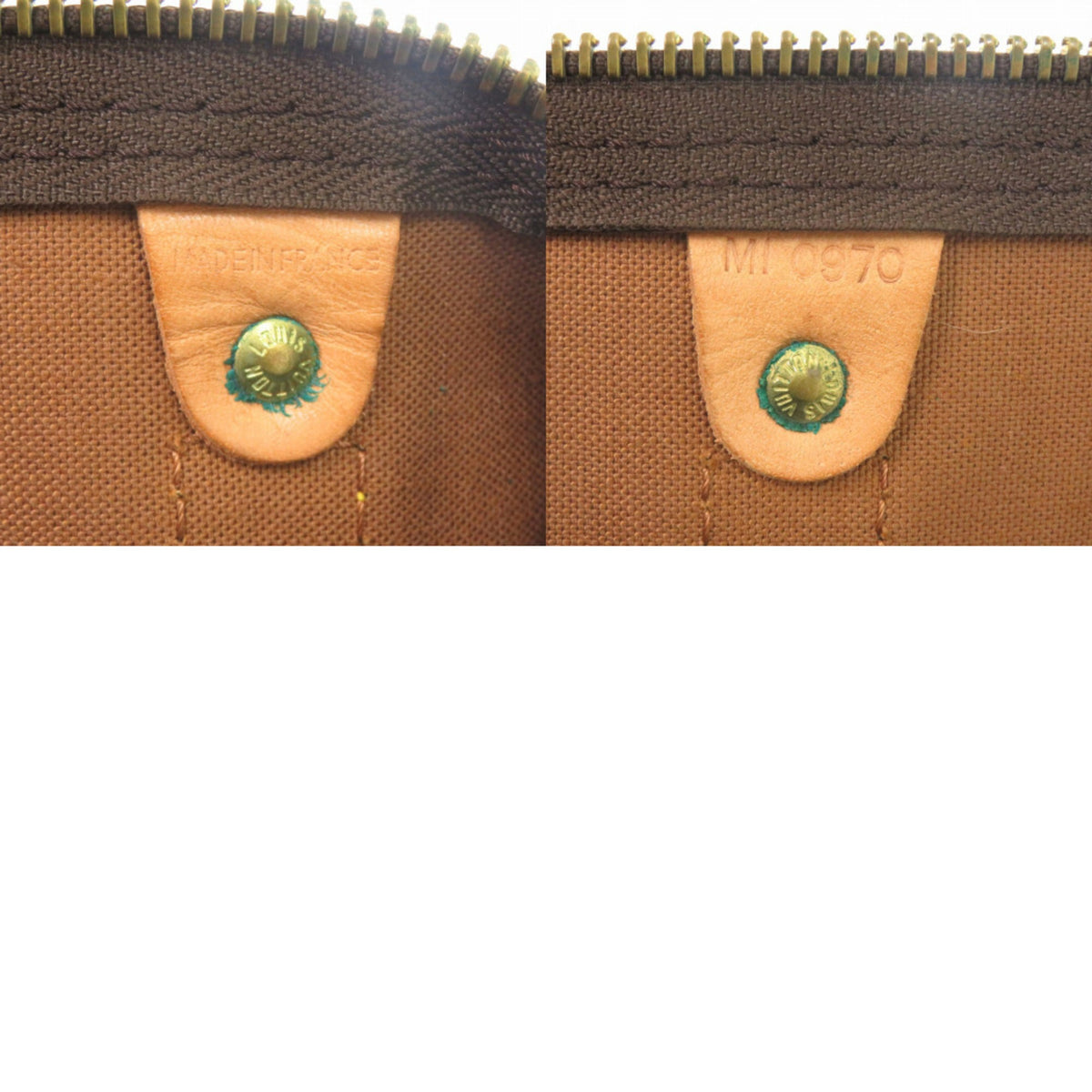 Louis Vuitton Brown Monogram Canvas Boston Bag (Pre-Owned)