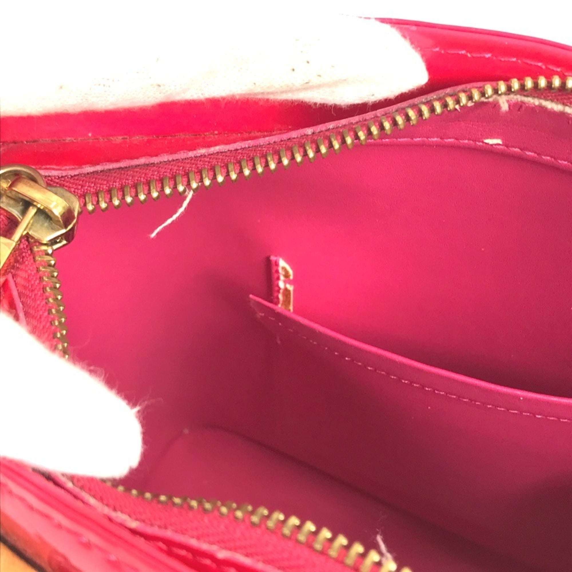 Louis Vuitton Monogram Vernis Fuchsia Pink Monogram Vernis Handbag Shoulder Bag Tote Bag (Pre-Owned)