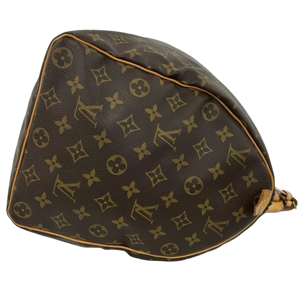 Louis Vuitton Brown Leather Pvc Boston Bag Handbag (Pre-Owned)