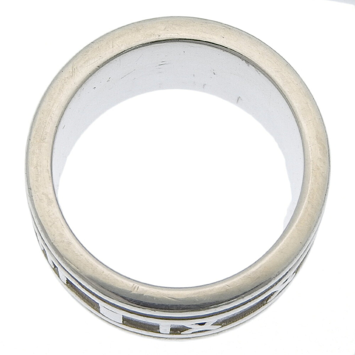 Tiffany Silver Silver 925 Band Ring (Pre-Owned)