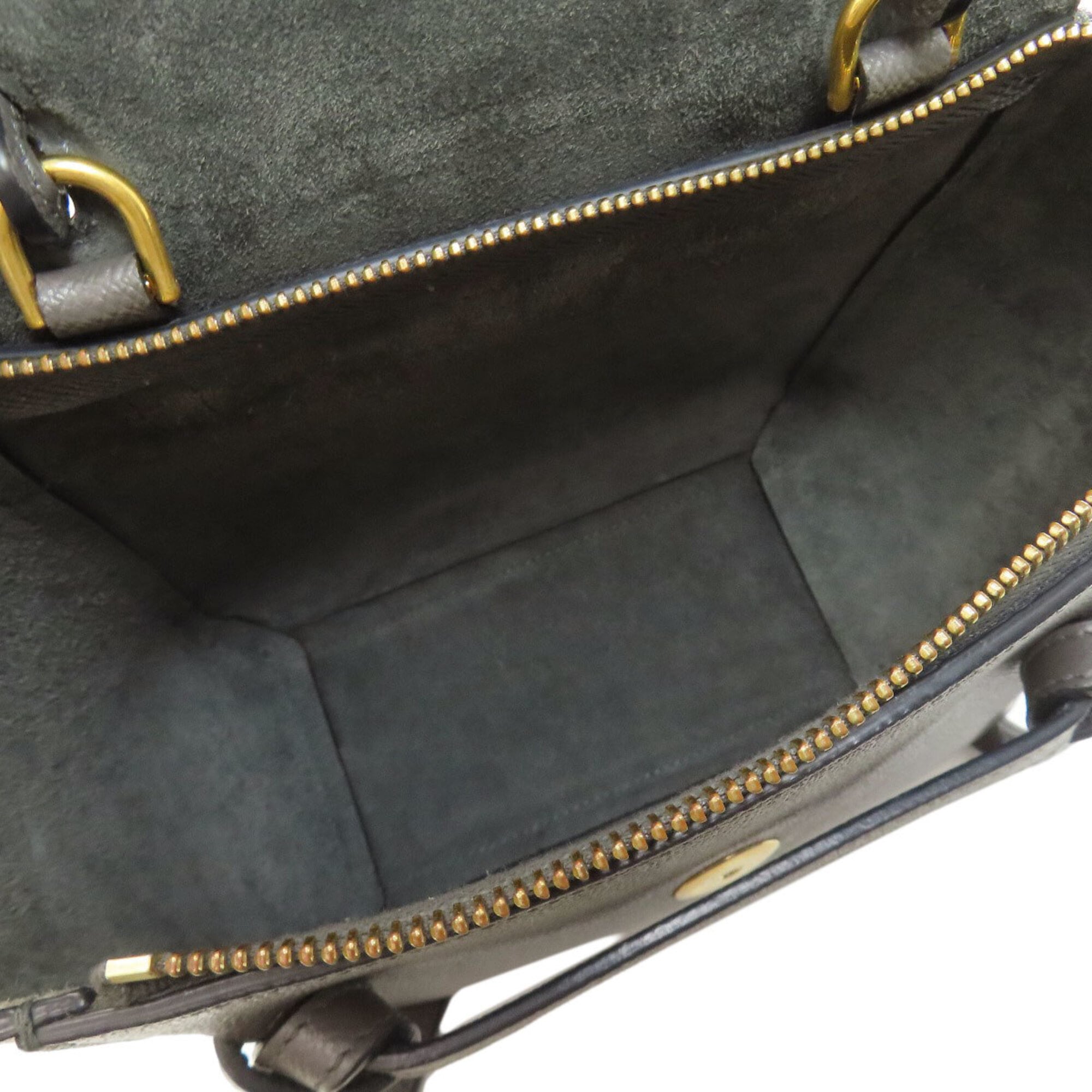 Celine Gray Leather Handbag (Pre-Owned)