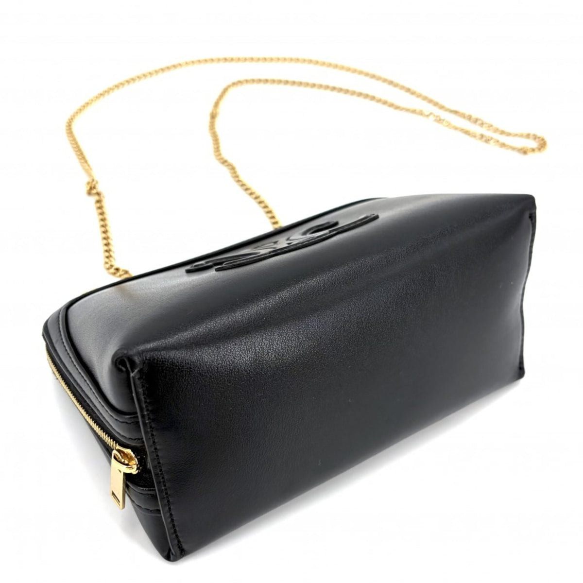 Celine Black Leather Pochette Shoulder Bag (Pre-Owned)