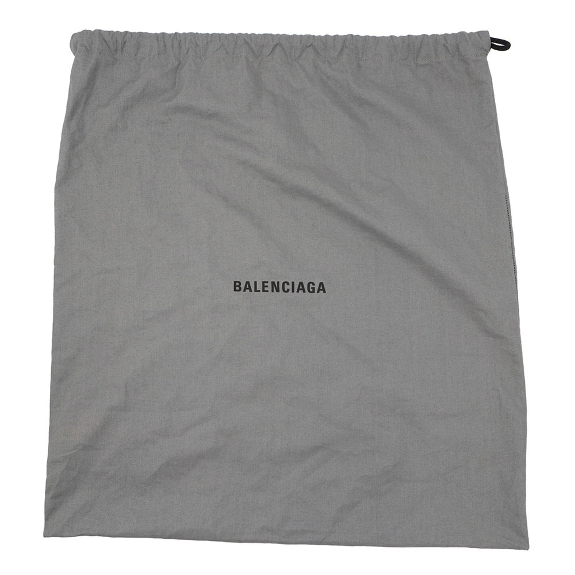 Balenciaga Black White Canvas Leather Handbag Tote Bag (Pre-Owned)